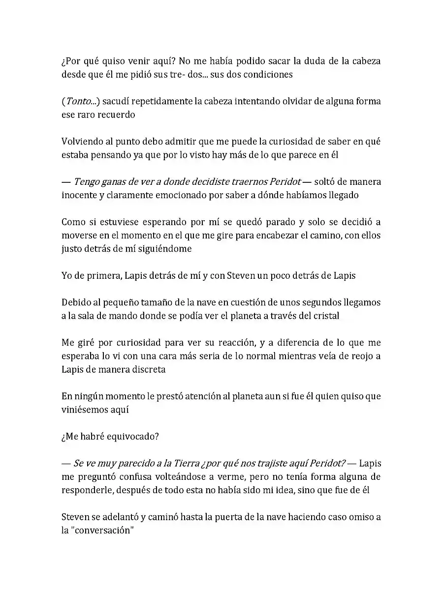 Steven Universe: Un Nuevo Comienzo (Novela) - Capítulo 21 - Página 6 - LectorTMOo