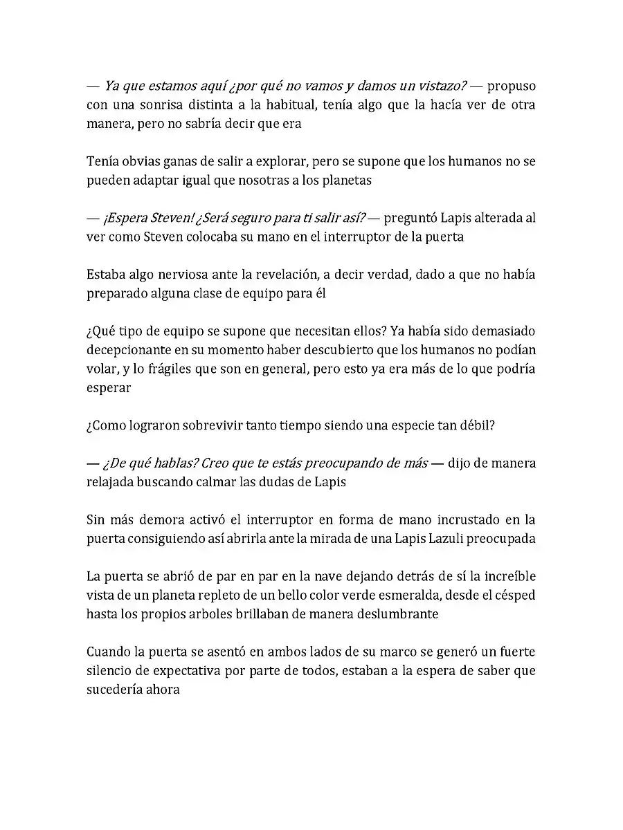 Steven Universe: Un Nuevo Comienzo (Novela) - Capítulo 21 - Página 7 - LectorTMOo