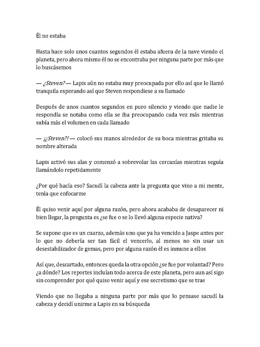 Steven Universe: Un Nuevo Comienzo (Novela) - Capítulo 21 - Página 9 - LectorTMOo