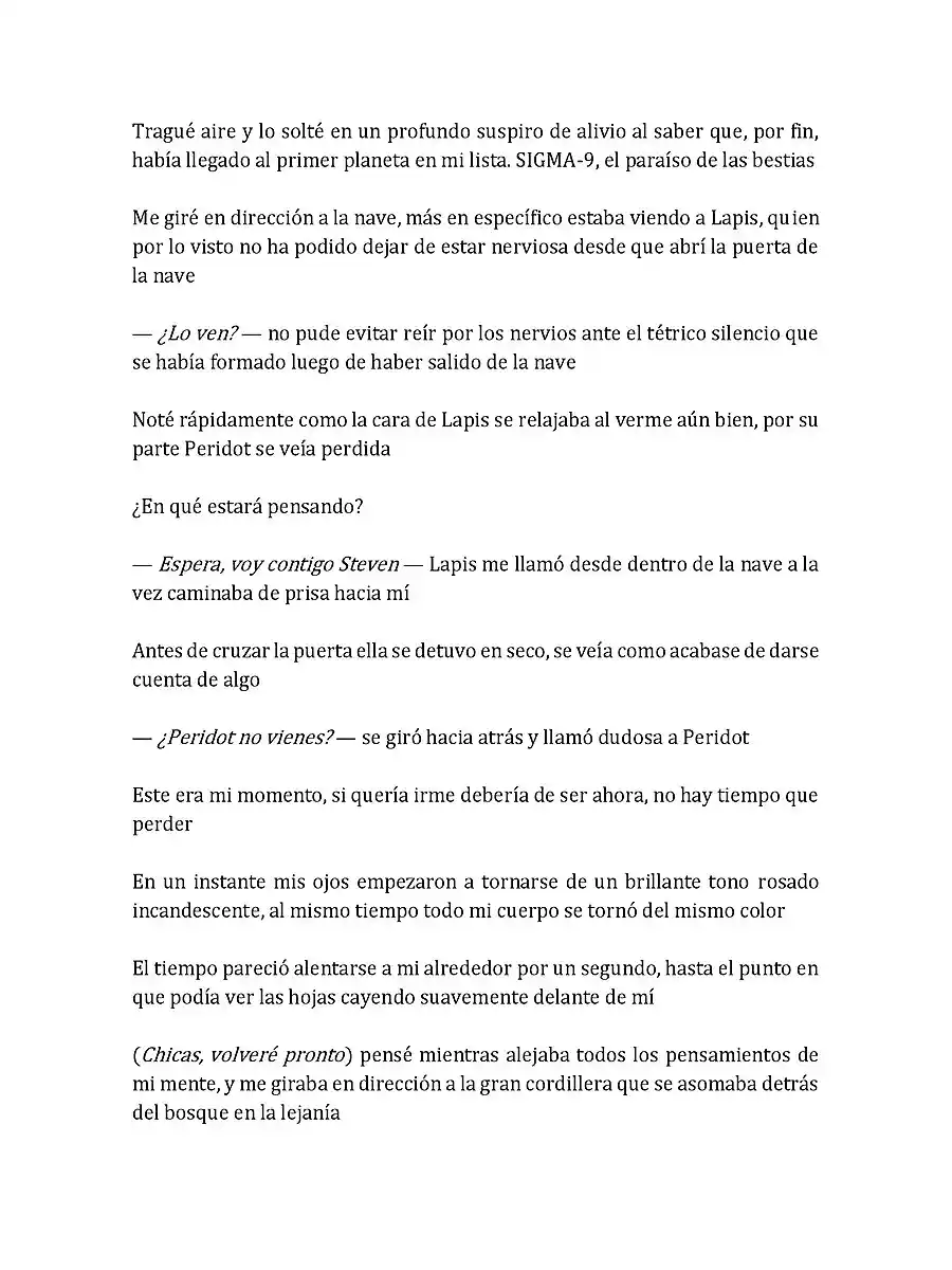 Steven Universe: Un Nuevo Comienzo (Novela) - Capítulo 22 - Página 2 - LectorTMOo