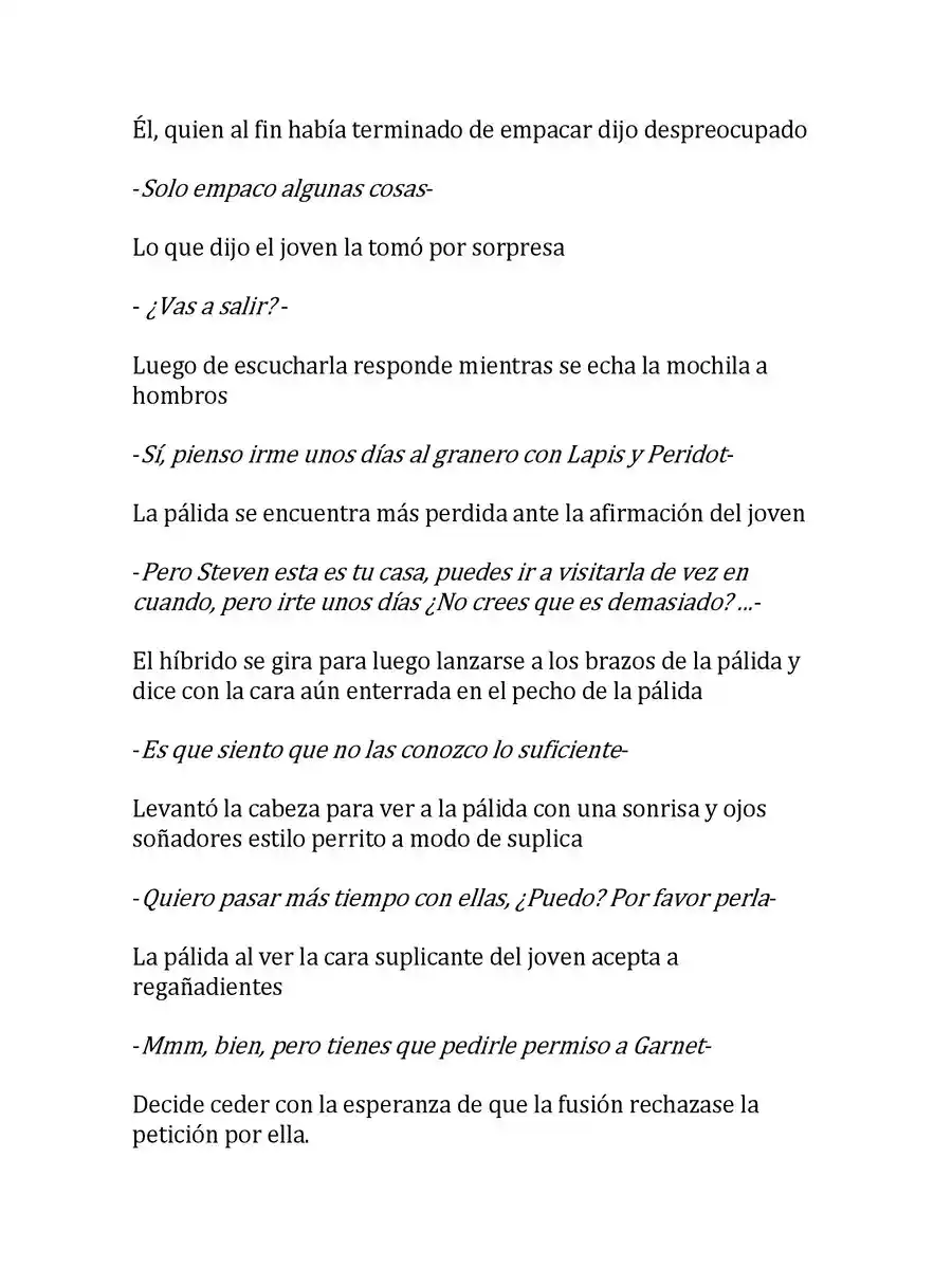 Steven Universe: Un Nuevo Comienzo (Novela) - Capítulo 3 - Página 9 - LectorTMOo