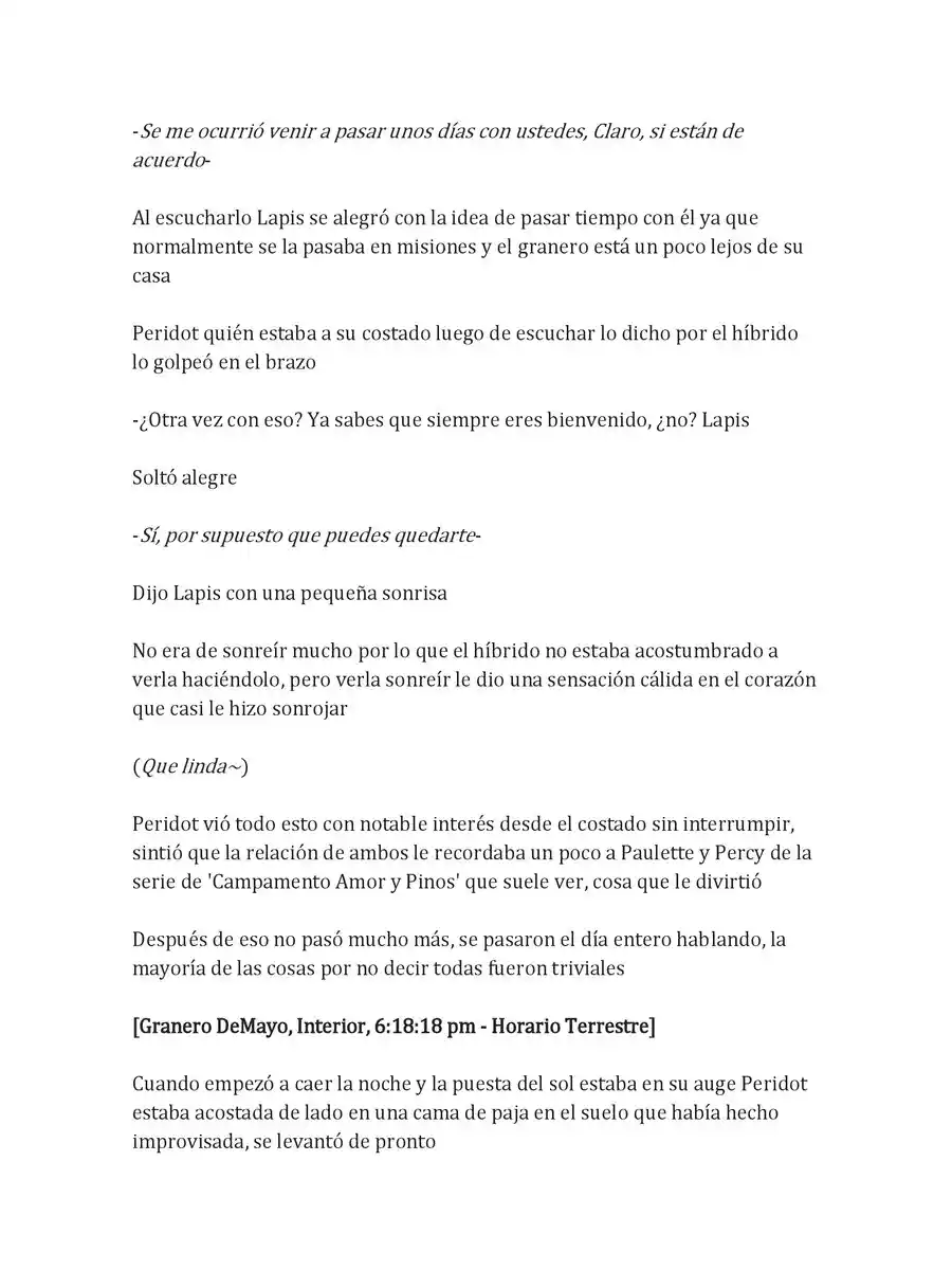 Steven Universe: Un Nuevo Comienzo (Novela) - Capítulo 4 - Página 5 - LectorTMOo