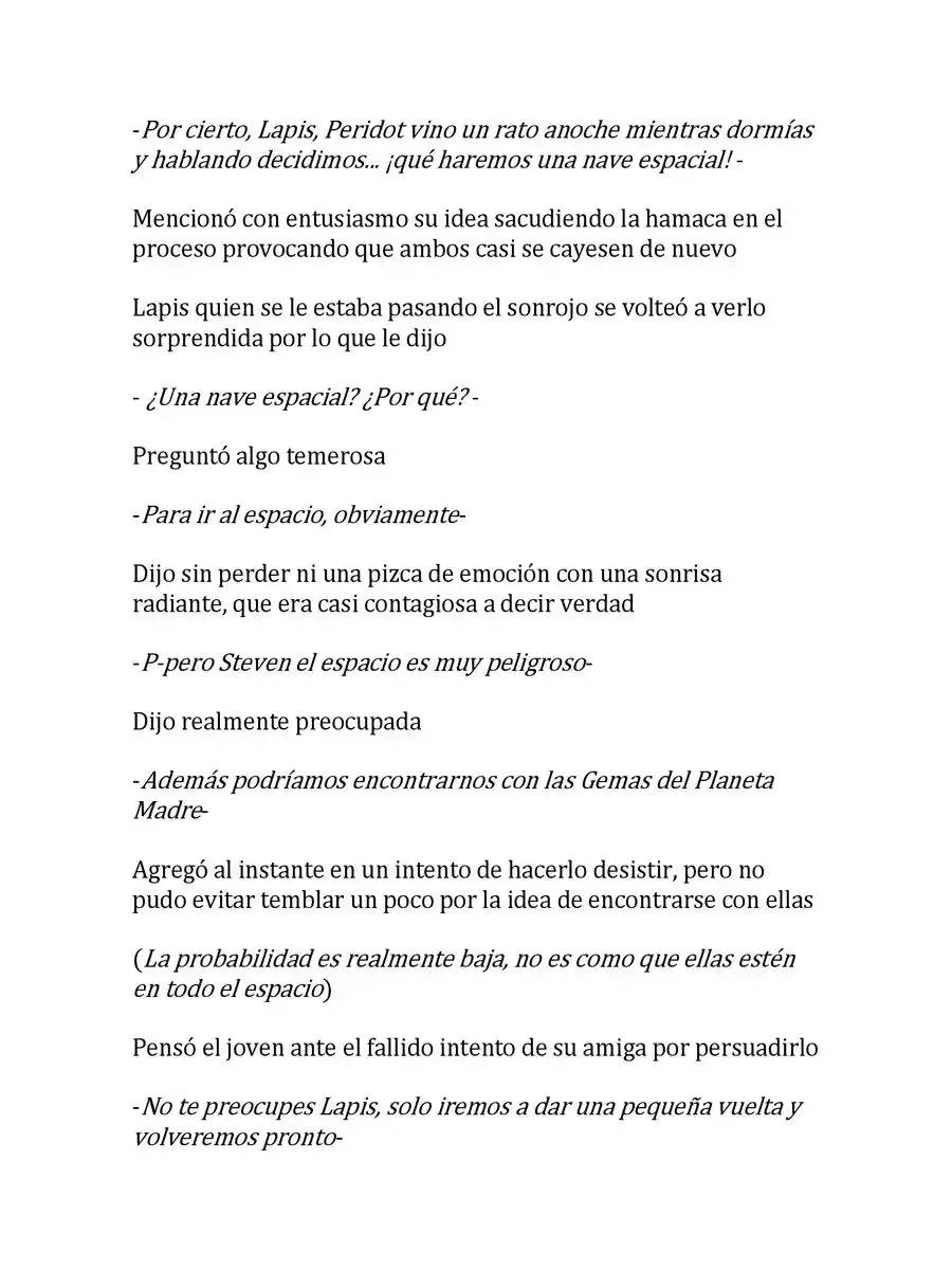 Steven Universe: Un Nuevo Comienzo (Novela) - Capítulo 6 - Página 4 - LectorTMOo