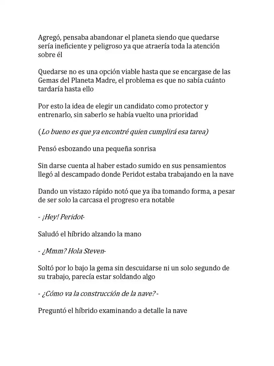 Steven Universe: Un Nuevo Comienzo (Novela) - Capítulo 6 - Página 6 - LectorTMOo