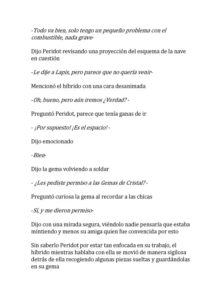 Steven Universe: Un Nuevo Comienzo (Novela) - Capítulo 6 - Página 7 - LectorTMOo