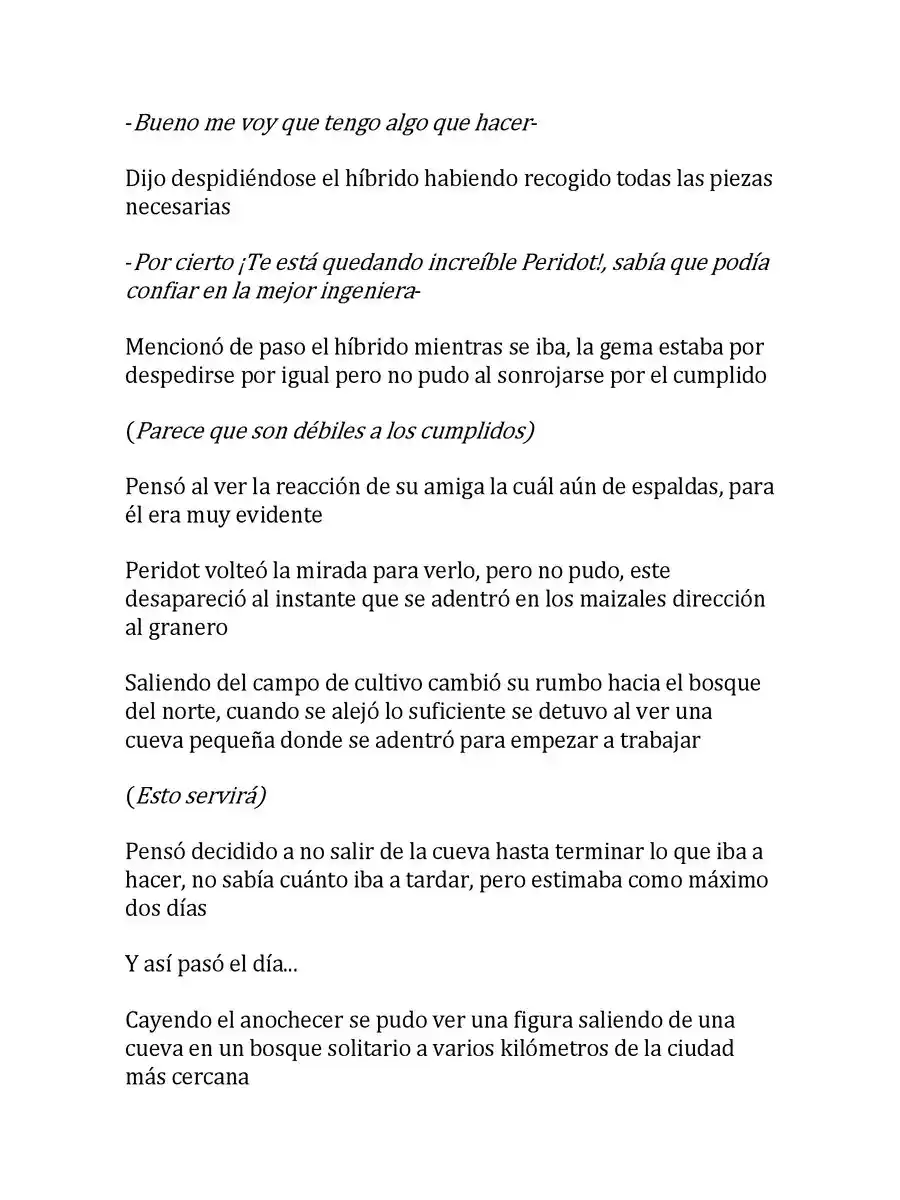 Steven Universe: Un Nuevo Comienzo (Novela) - Capítulo 6 - Página 8 - LectorTMOo