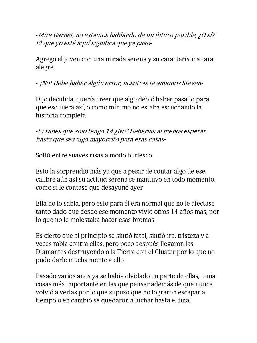 Steven Universe: Un Nuevo Comienzo (Novela) - Capítulo 7 - Página 6 - LectorTMOo