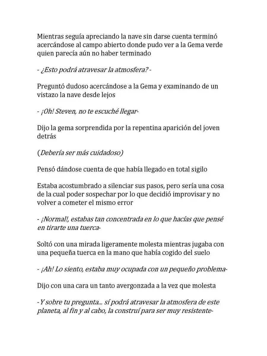 Steven Universe: Un Nuevo Comienzo (Novela) - Capítulo 8 - Página 4 - LectorTMOo