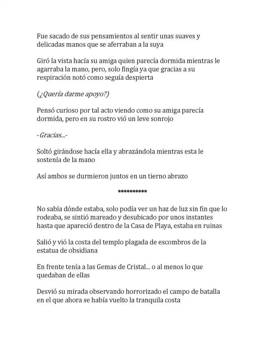 Steven Universe: Un Nuevo Comienzo (Novela) - Capítulo 9 - Página 8 - LectorTMOo
