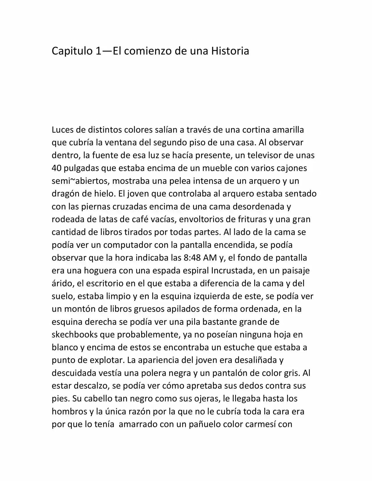 Story Of Gods And Mortals (Novela) - Capítulo 1 - Página 1 - LectorTMOo