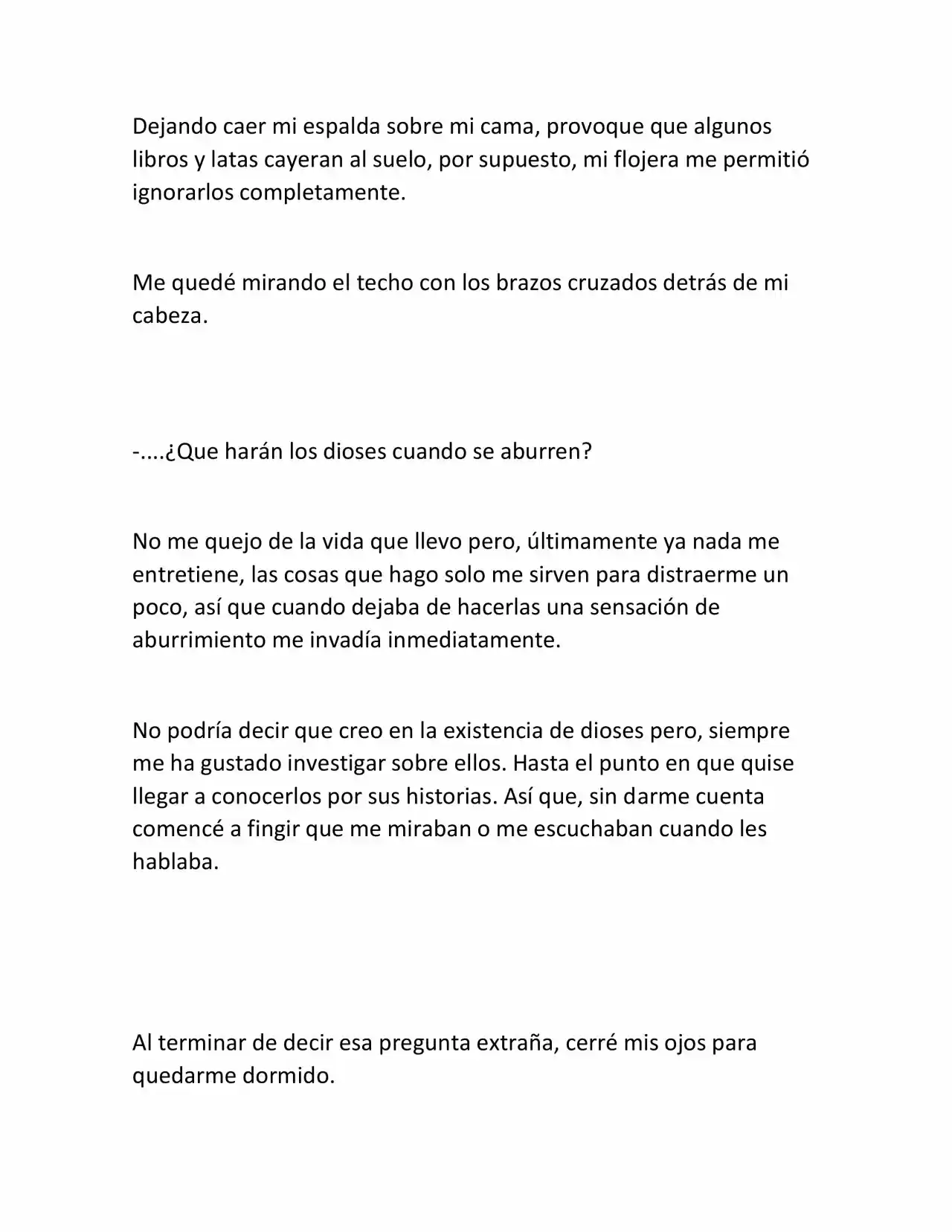 Story Of Gods And Mortals (Novela) - Capítulo 1 - Página 4 - LectorTMOo