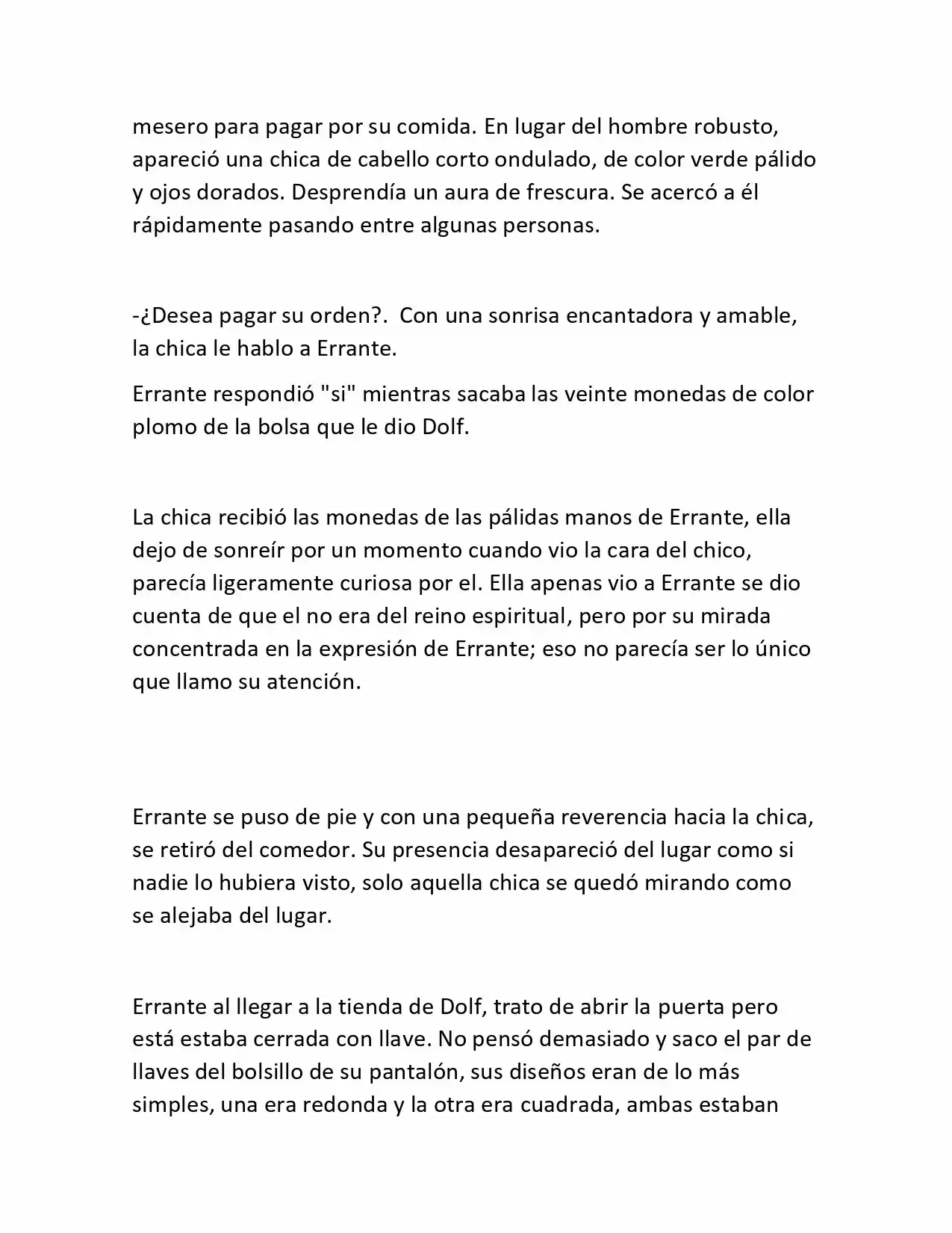 Story Of Gods And Mortals (Novela) - Capítulo 10 - Página 6 - LectorTMOo