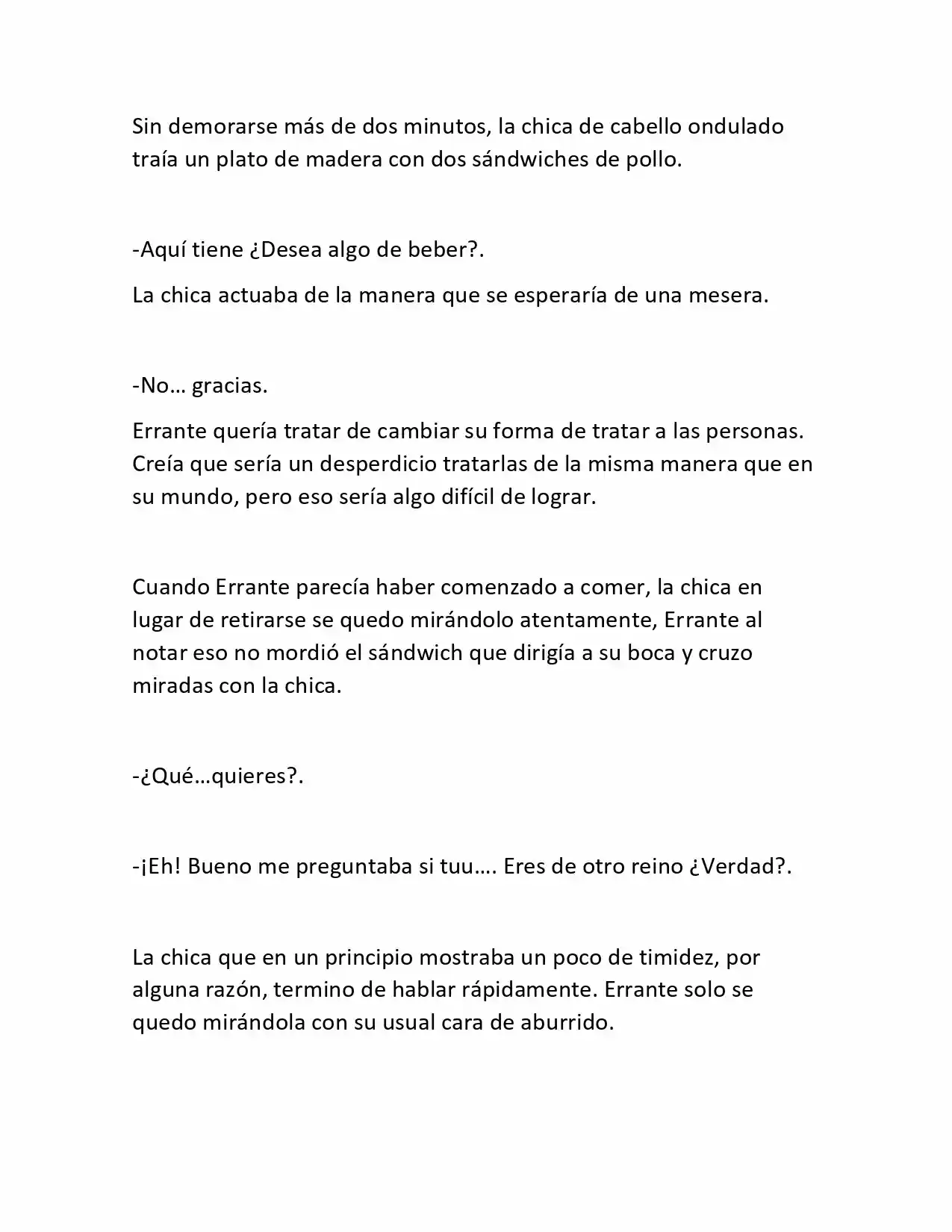 Story Of Gods And Mortals (Novela) - Capítulo 12 - Página 4 - LectorTMOo