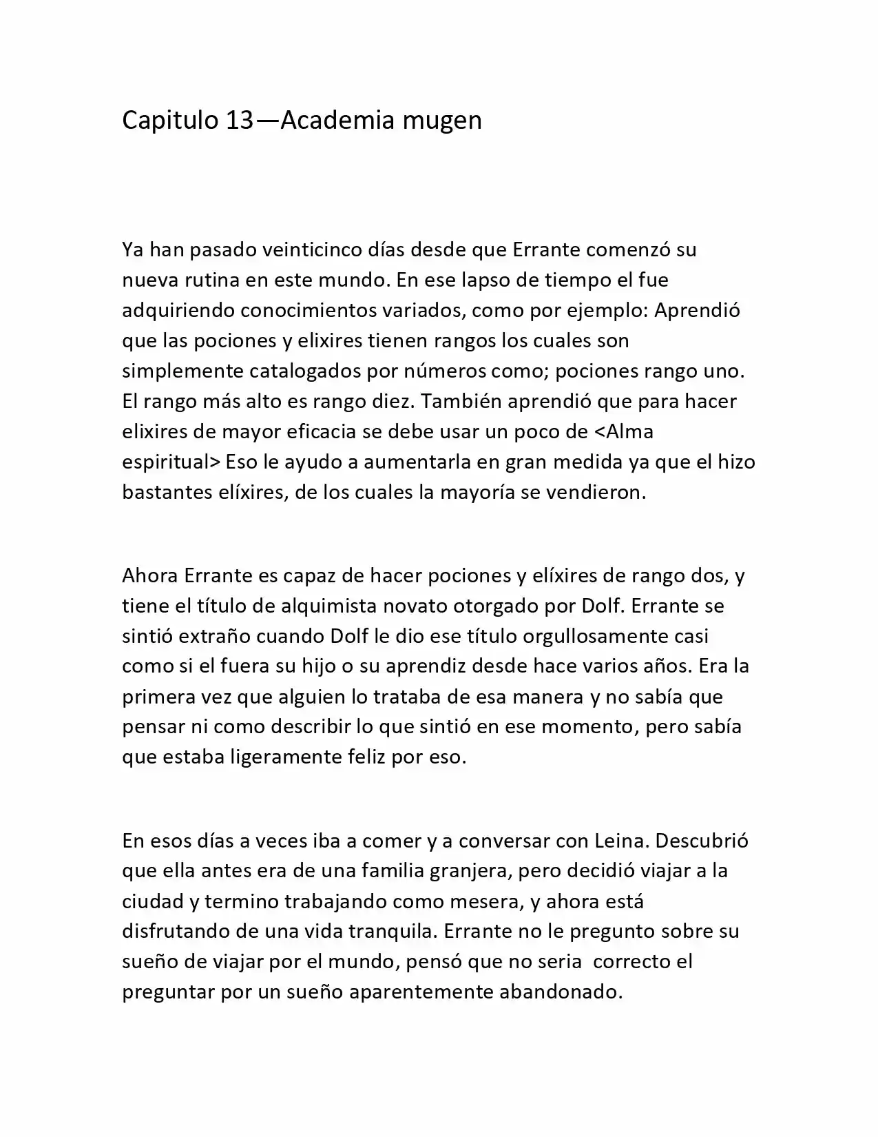 Story Of Gods And Mortals (Novela) - Capítulo 13 - Página 1 - LectorTMOo