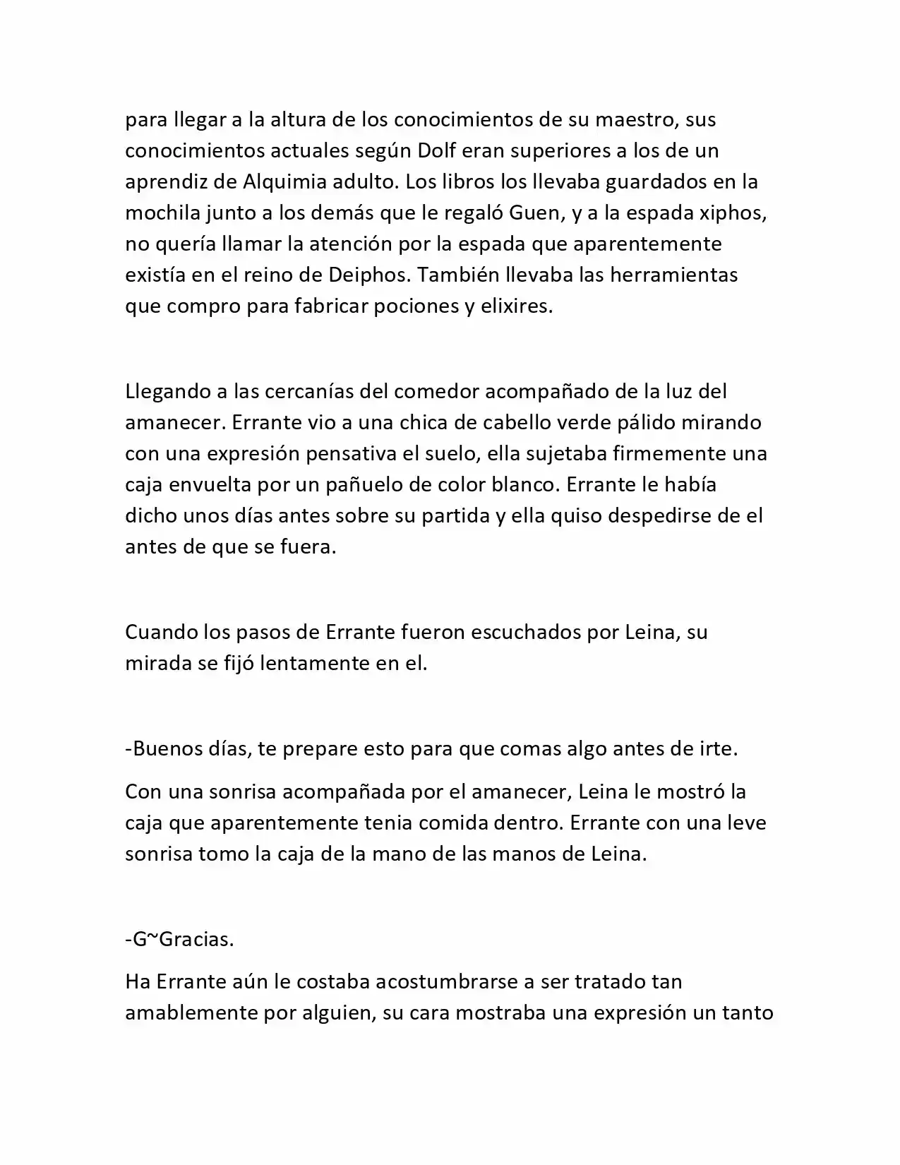Story Of Gods And Mortals (Novela) - Capítulo 13 - Página 7 - LectorTMOo