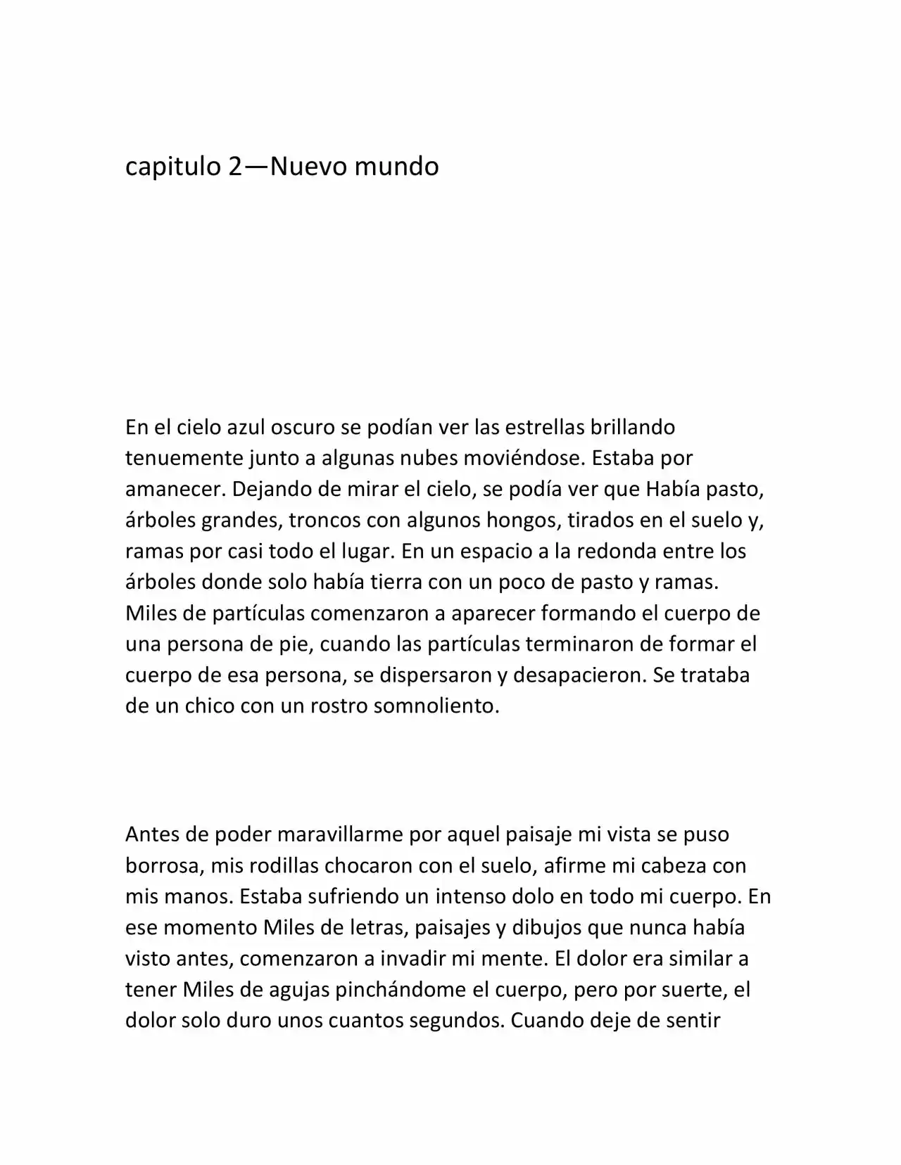 Story Of Gods And Mortals (Novela) - Capítulo 2 - Página 1 - LectorTMOo