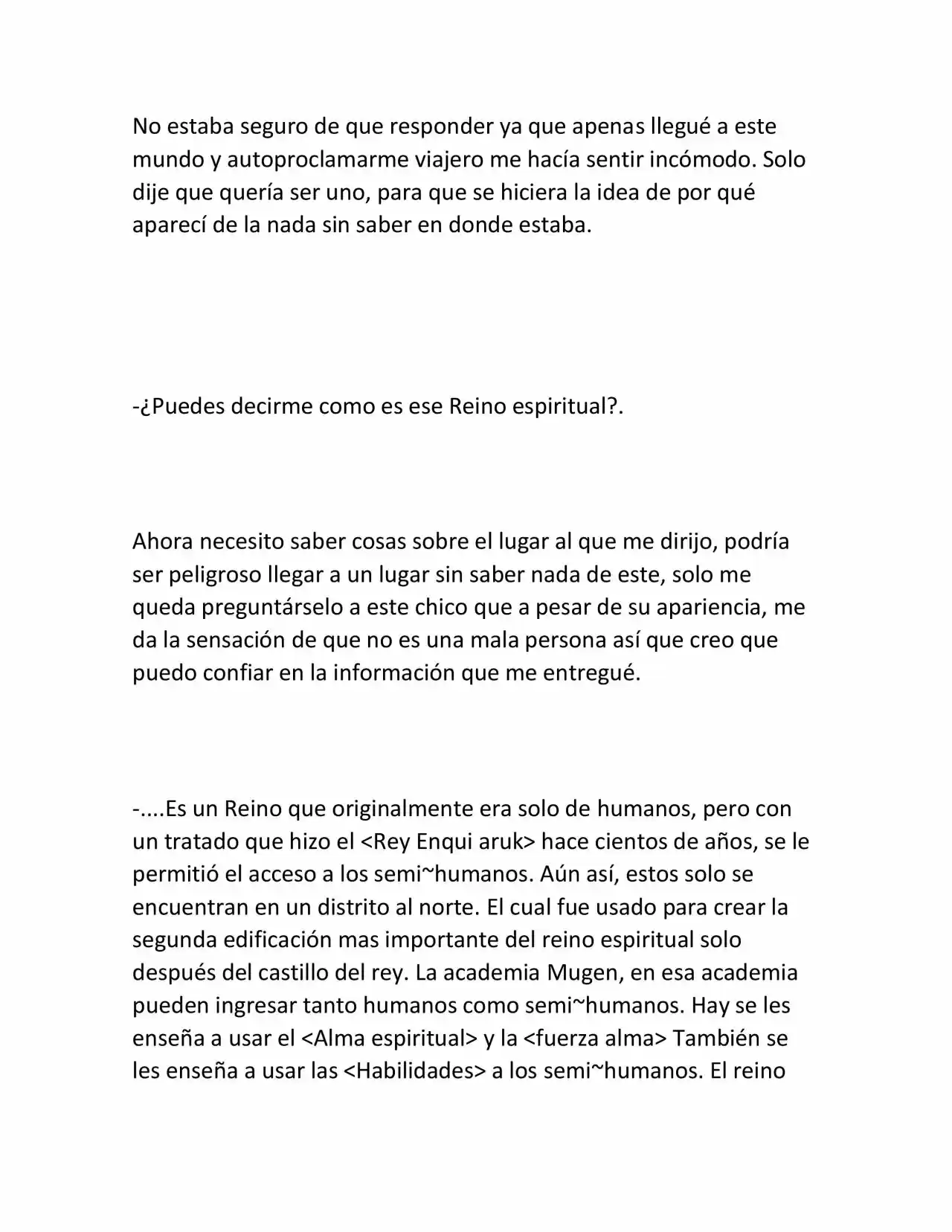 Story Of Gods And Mortals (Novela) - Capítulo 4 - Página 1 - LectorTMOo