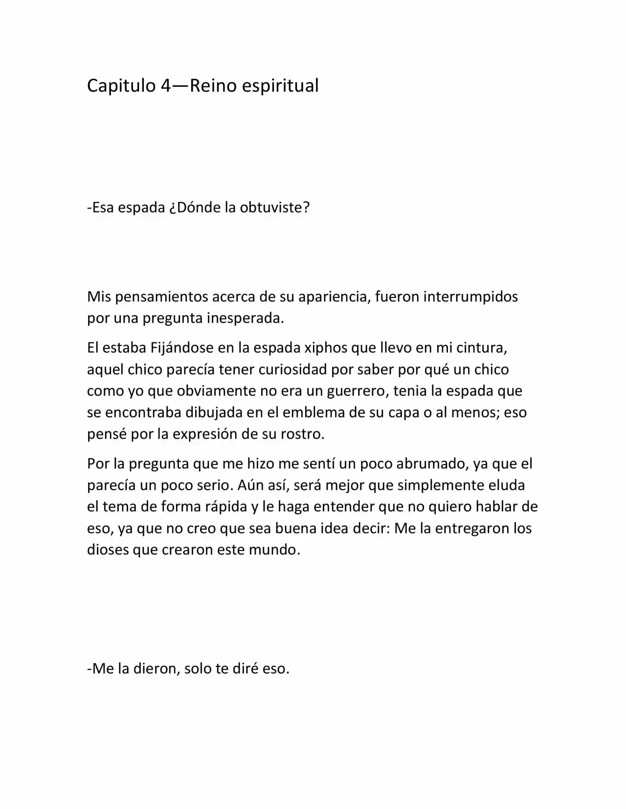 Story Of Gods And Mortals (Novela) - Capítulo 4 - Página 2 - LectorTMOo