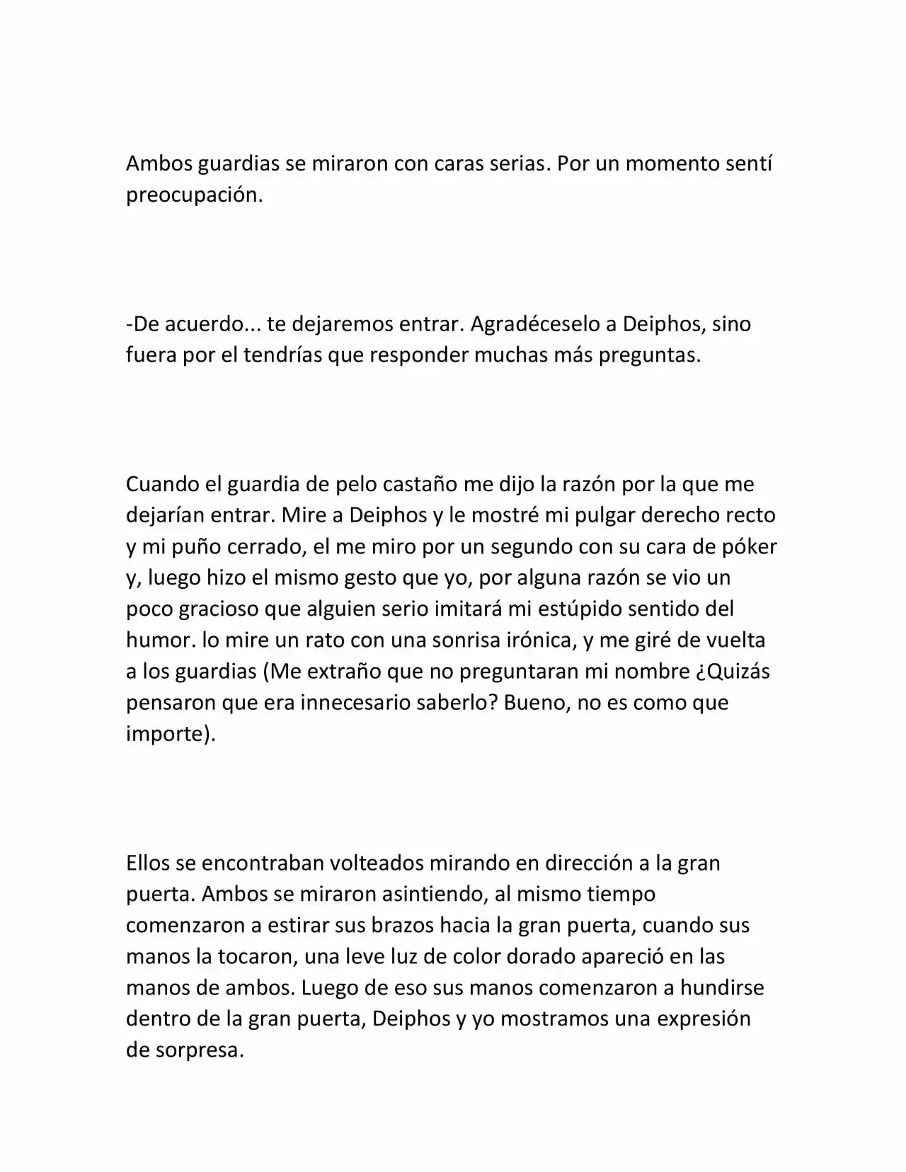 Story Of Gods And Mortals (Novela) - Capítulo 4 - Página 15 - LectorTMOo