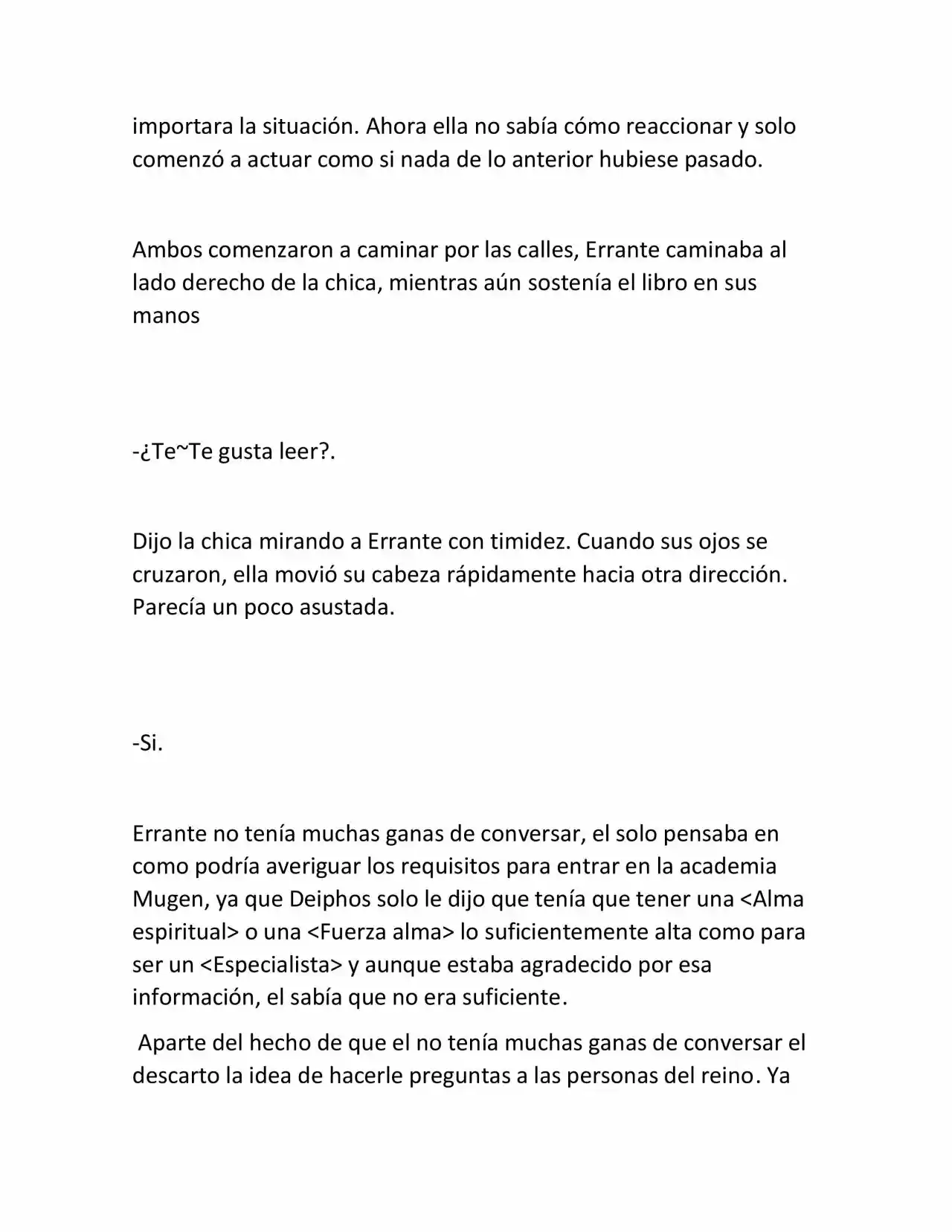 Story Of Gods And Mortals (Novela) - Capítulo 5 - Página 6 - LectorTMOo