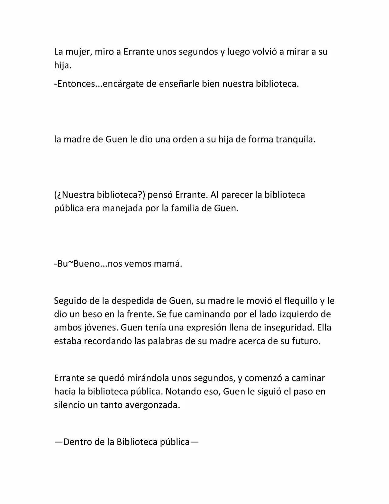 Story Of Gods And Mortals (Novela) - Capítulo 6 - Página 4 - LectorTMOo