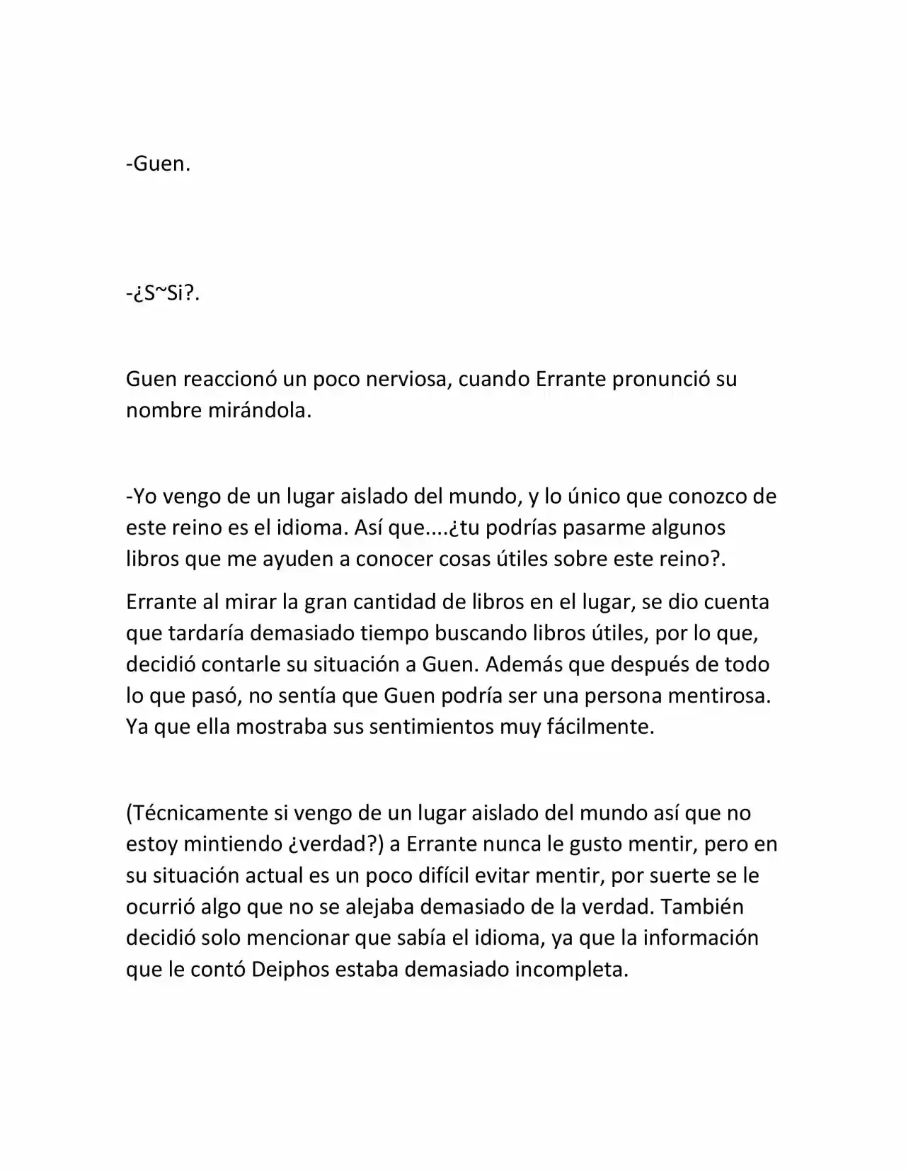 Story Of Gods And Mortals (Novela) - Capítulo 6 - Página 5 - LectorTMOo