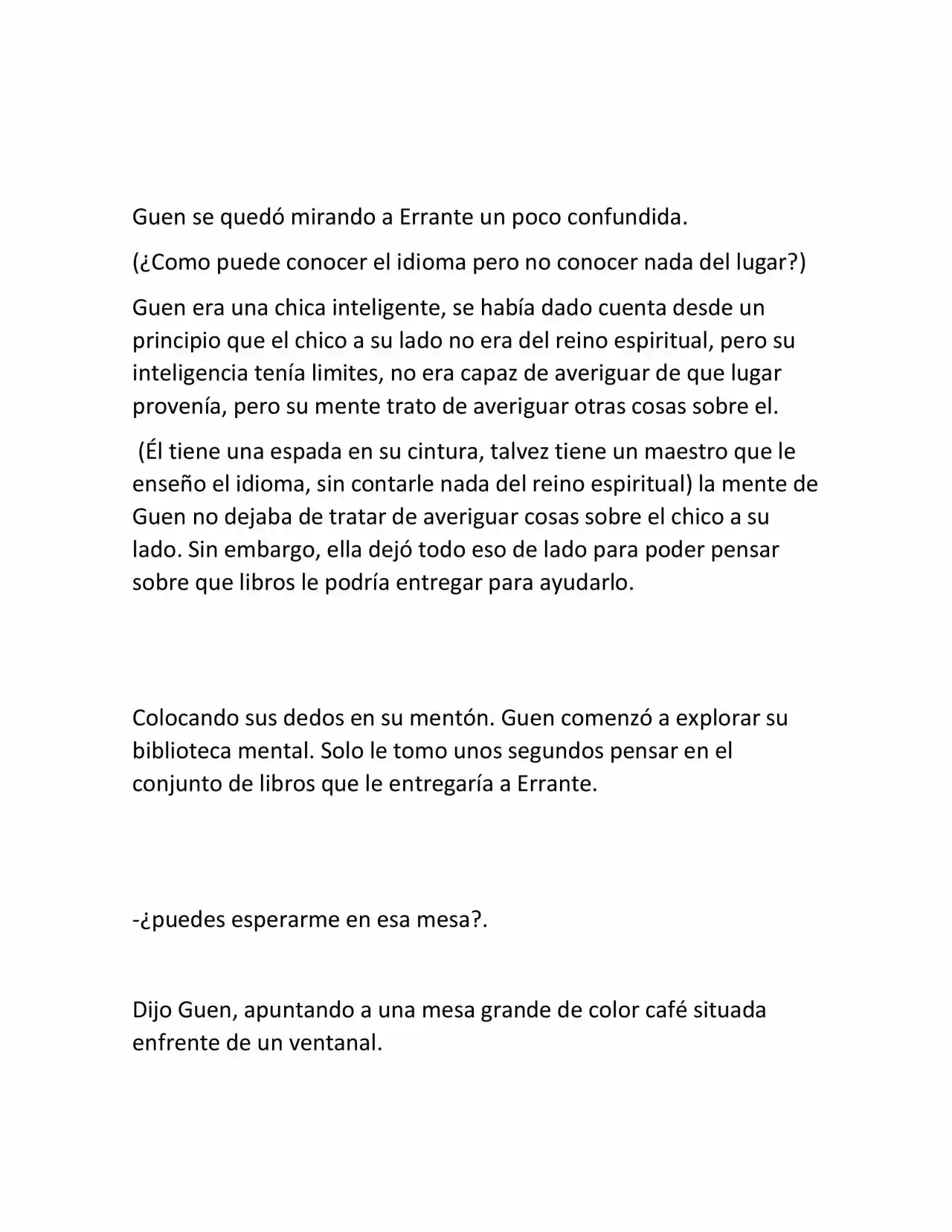 Story Of Gods And Mortals (Novela) - Capítulo 6 - Página 6 - LectorTMOo