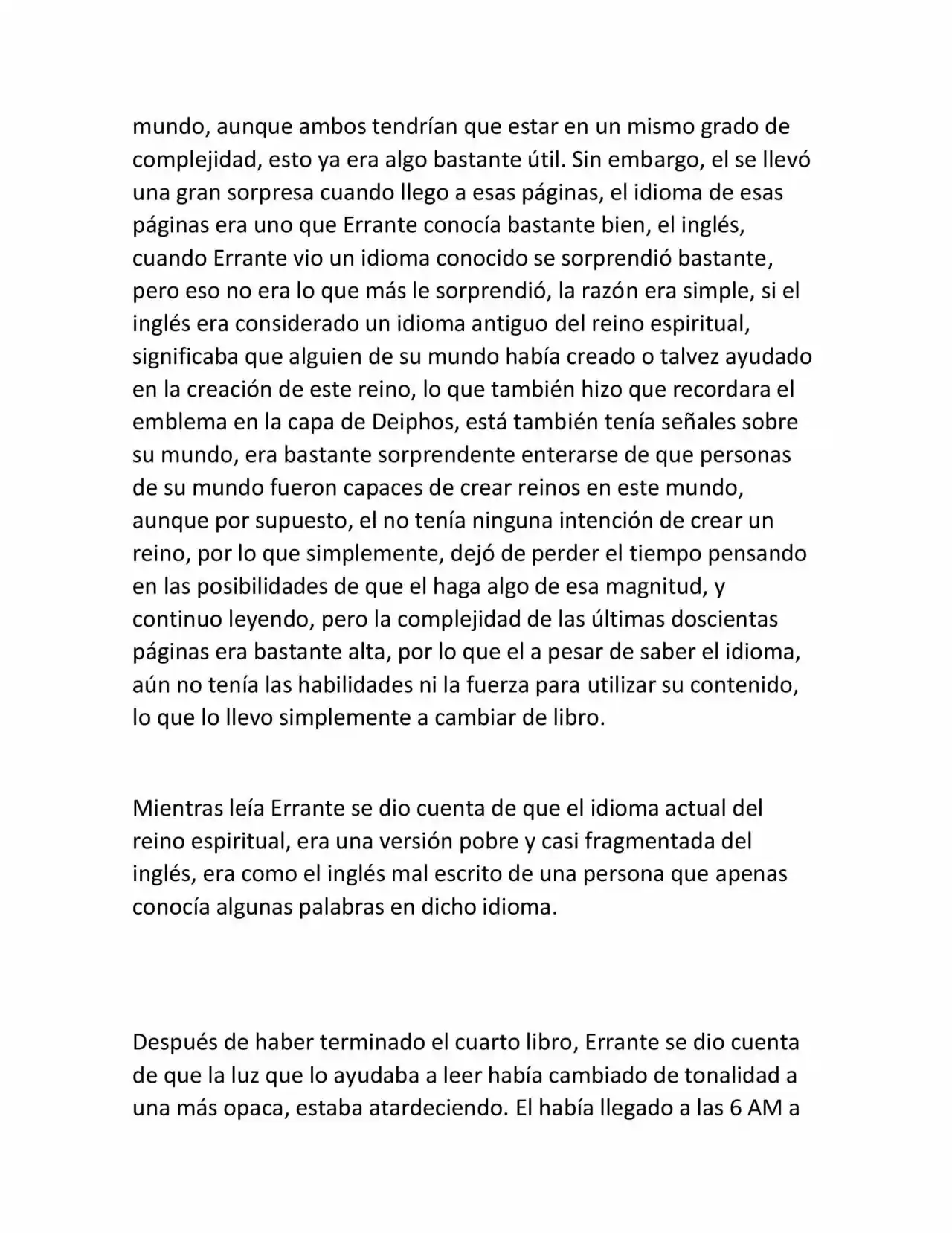 Story Of Gods And Mortals (Novela) - Capítulo 6 - Página 10 - LectorTMOo