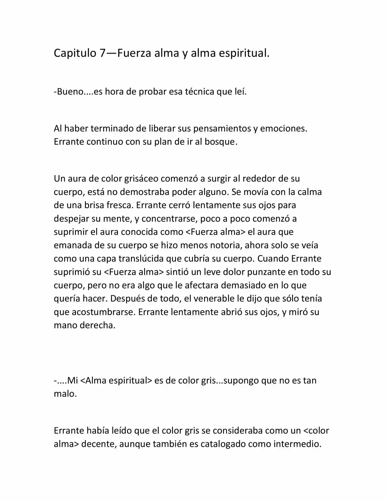 Story Of Gods And Mortals (Novela) - Capítulo 7 - Página 1 - LectorTMOo