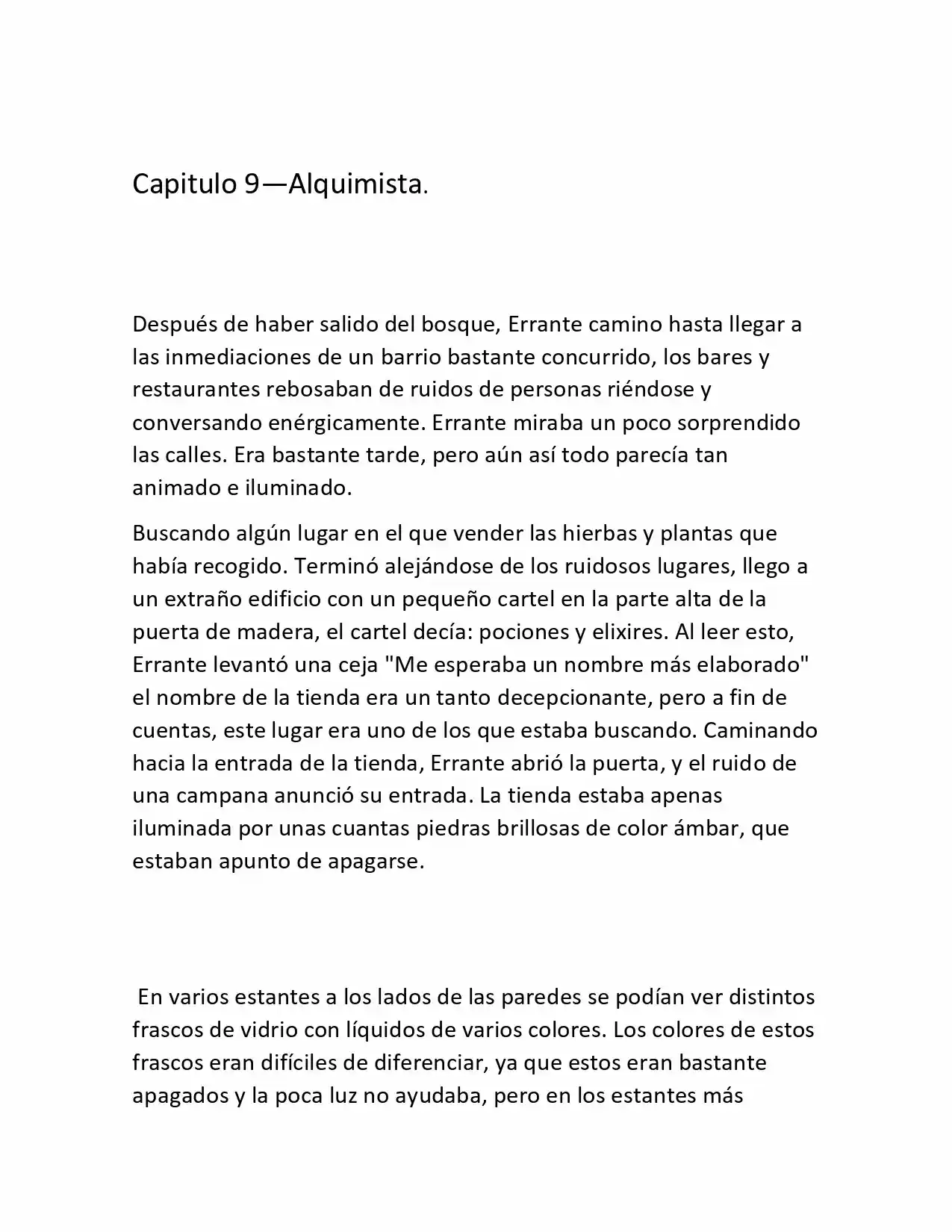 Story Of Gods And Mortals (Novela) - Capítulo 9 - Página 1 - LectorTMOo