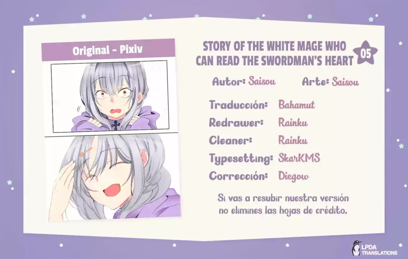 Story Of The White Mage Who Can Read The Swordman's Heart - Capítulo 5 - Página 1 - LectorTMOo