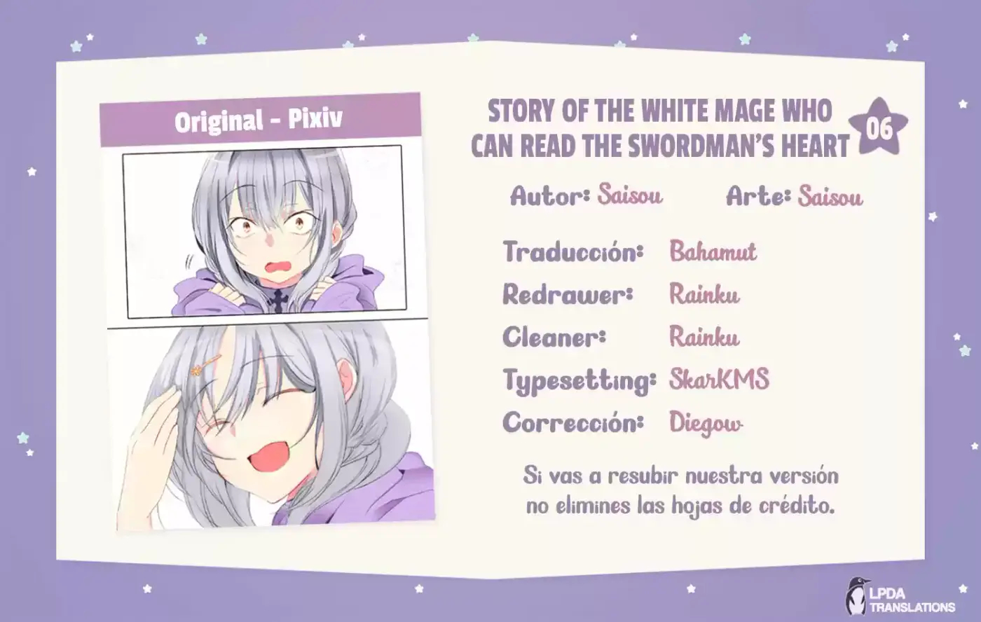 Story Of The White Mage Who Can Read The Swordman's Heart - Capítulo 6 - Página 1 - LectorTMOo