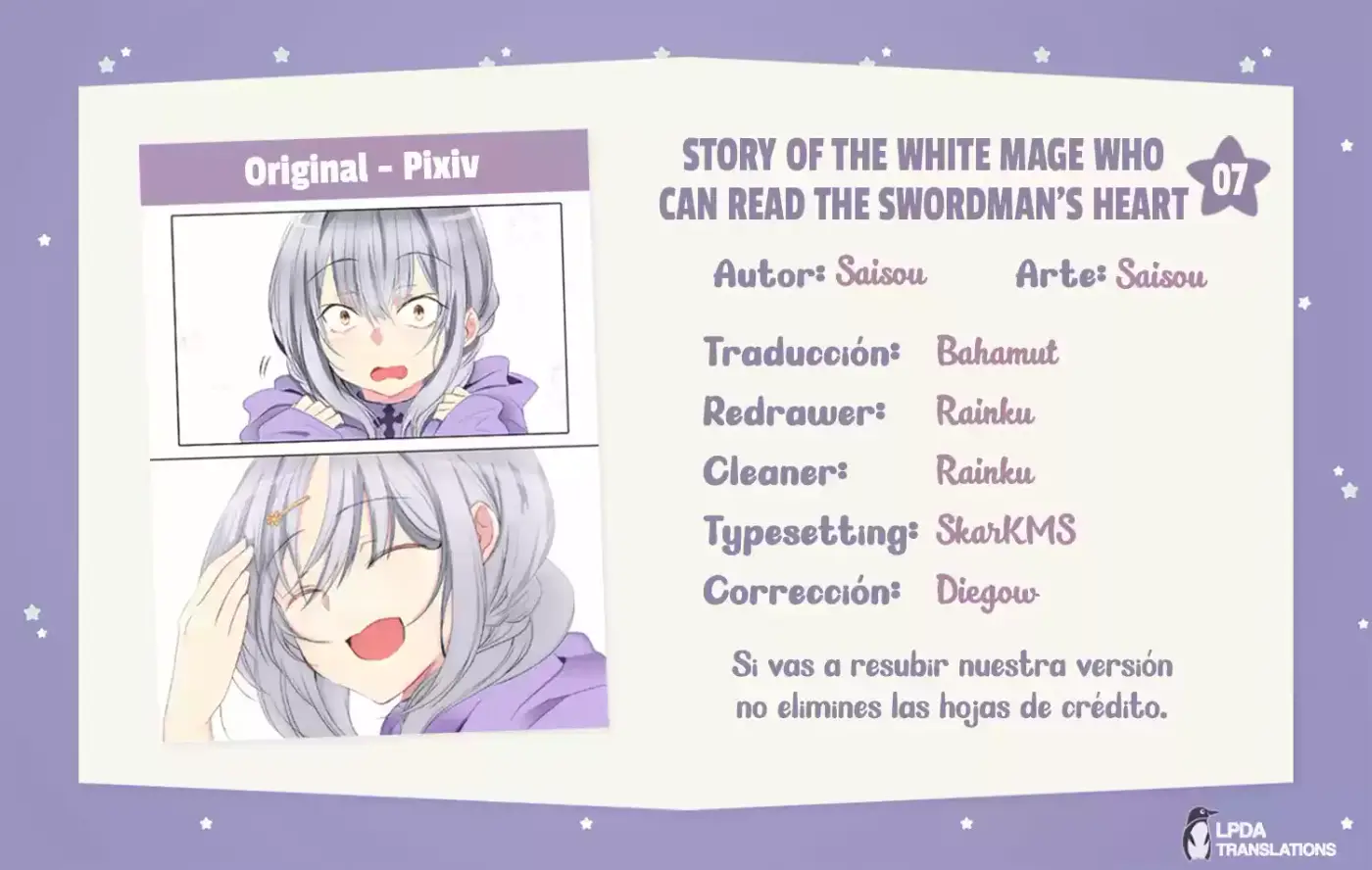 Story Of The White Mage Who Can Read The Swordman's Heart - Capítulo 7 - Página 1 - LectorTMOo