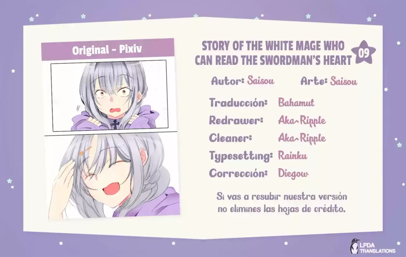 Story Of The White Mage Who Can Read The Swordman's Heart - Capítulo 9 - Página 1 - LectorTMOo