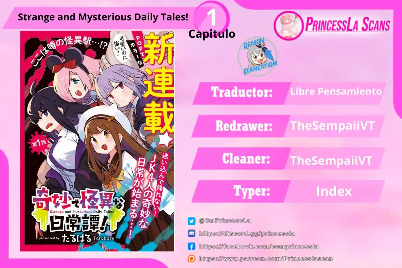 Strange And Mysterious Daily Tales! - Capítulo 1 - Página 1 - LectorTMOo