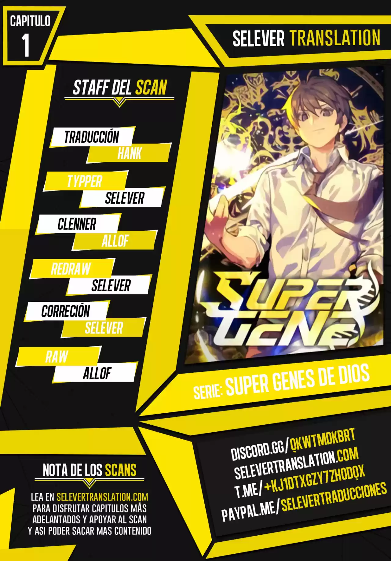 Super Genes De Dios - Capítulo 1 - Página 1 - LectorTMOo