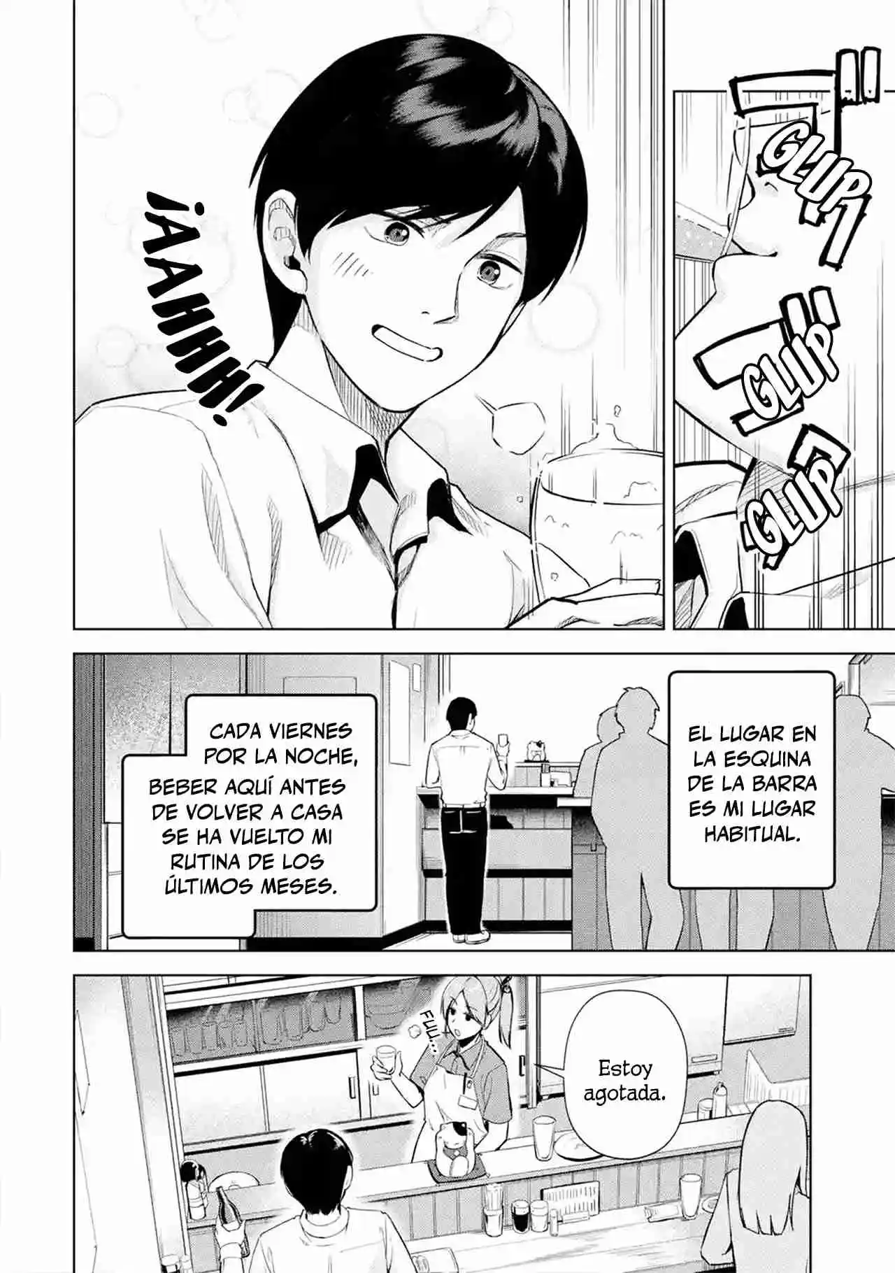 Tachi Nomi Izakaya De Kei Joshidaisei Ga Tonari Ni Kuru Hanashi - Capítulo 1 - Página 4 - LectorTMOo