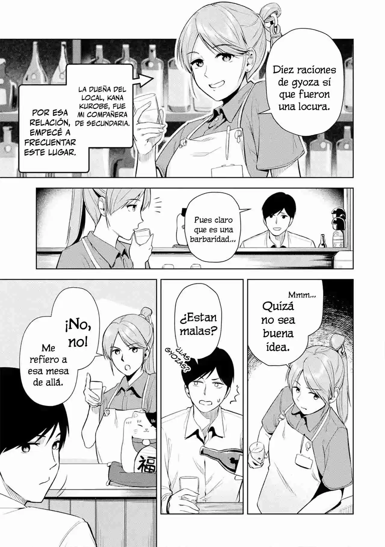 Tachi Nomi Izakaya De Kei Joshidaisei Ga Tonari Ni Kuru Hanashi - Capítulo 1 - Página 5 - LectorTMOo