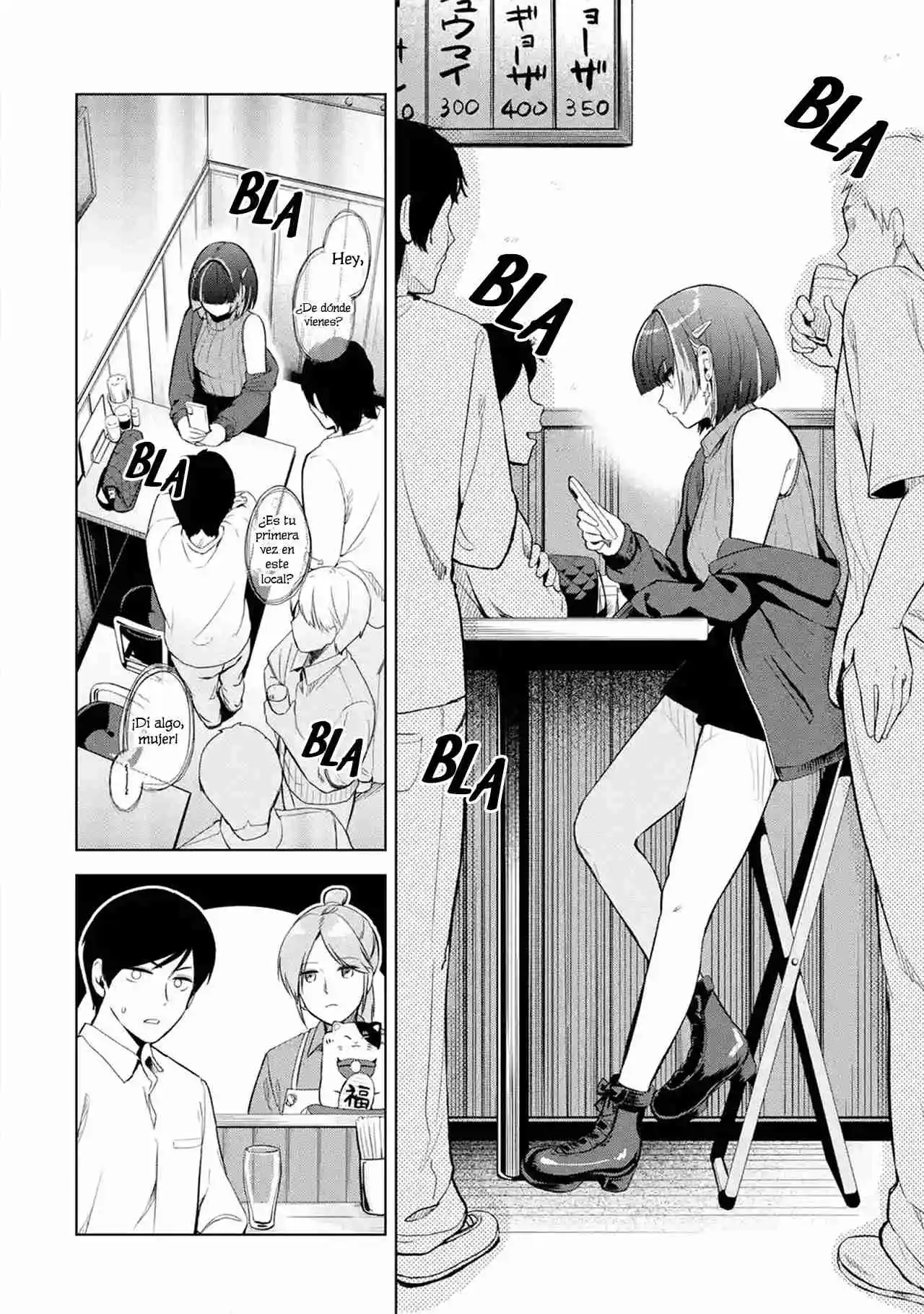 Tachi Nomi Izakaya De Kei Joshidaisei Ga Tonari Ni Kuru Hanashi - Capítulo 1 - Página 6 - LectorTMOo