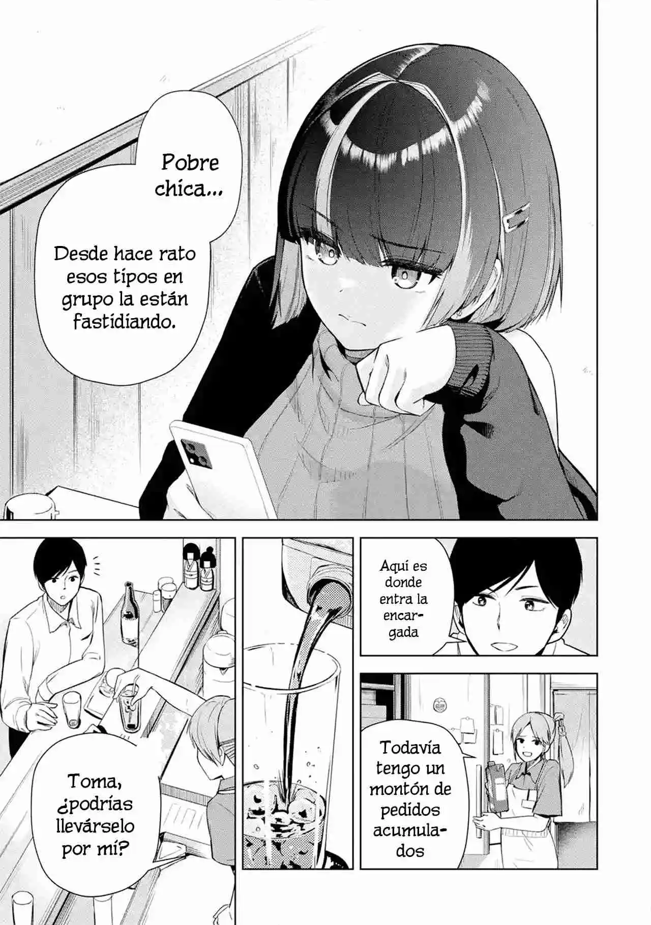 Tachi Nomi Izakaya De Kei Joshidaisei Ga Tonari Ni Kuru Hanashi - Capítulo 1 - Página 7 - LectorTMOo