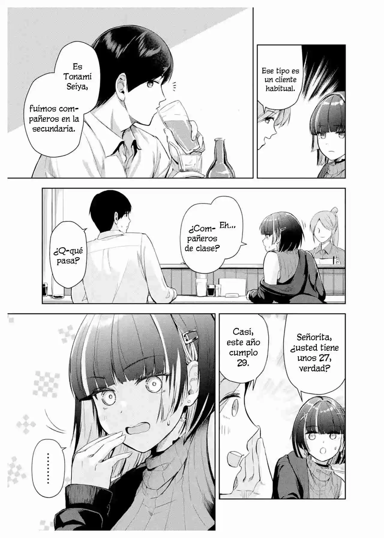 Tachi Nomi Izakaya De Kei Joshidaisei Ga Tonari Ni Kuru Hanashi - Capítulo 1 - Página 15 - LectorTMOo