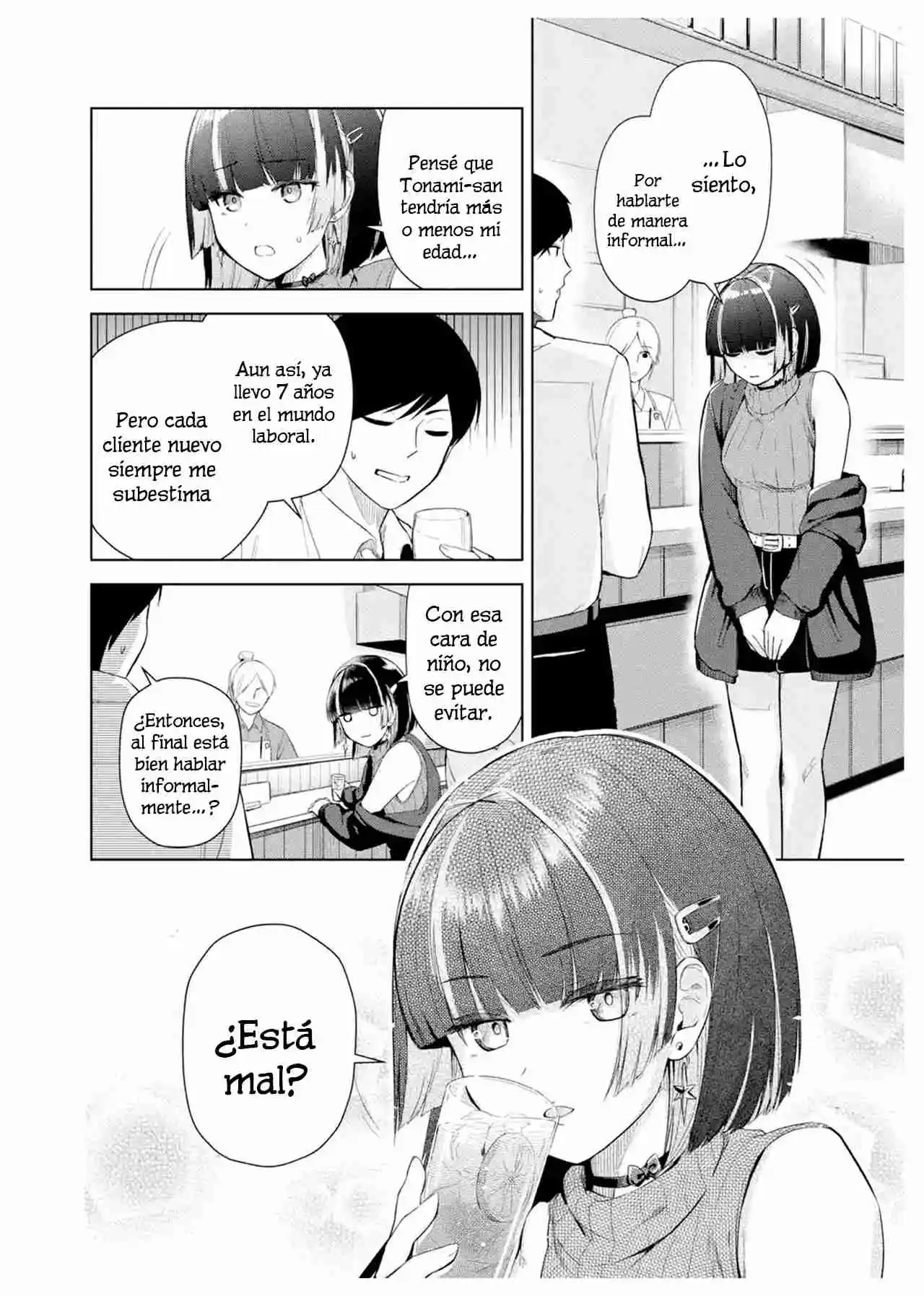 Tachi Nomi Izakaya De Kei Joshidaisei Ga Tonari Ni Kuru Hanashi - Capítulo 1 - Página 16 - LectorTMOo