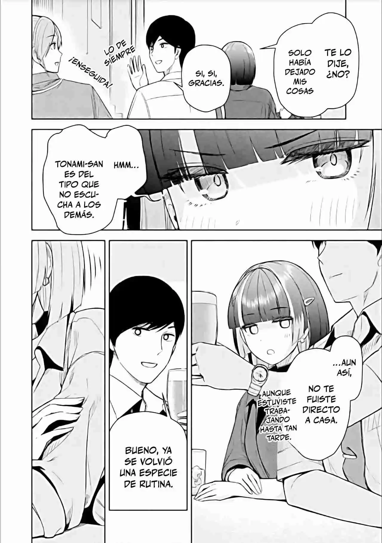 Tachi Nomi Izakaya De Kei Joshidaisei Ga Tonari Ni Kuru Hanashi - Capítulo 10 - Página 6 - LectorTMOo