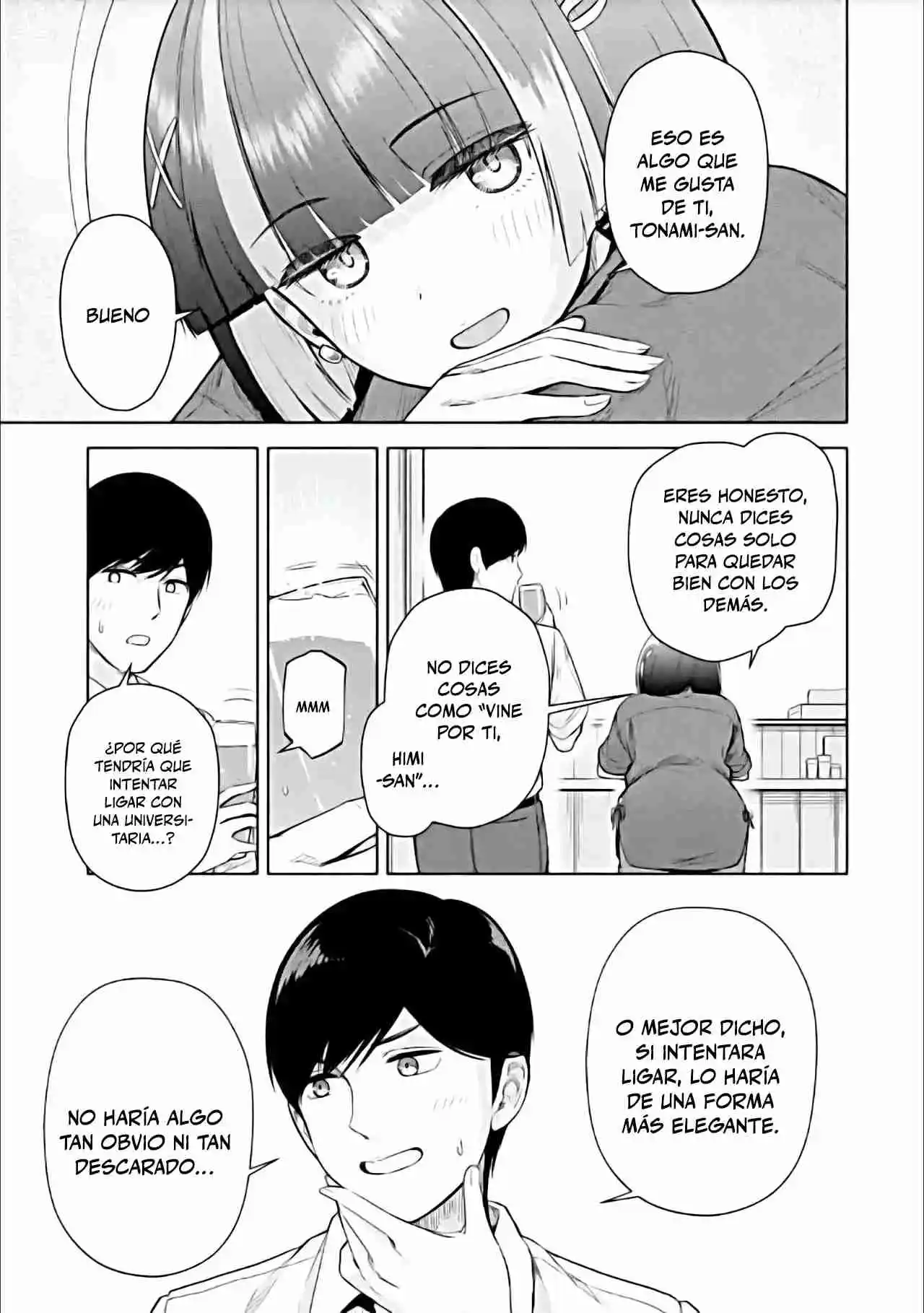 Tachi Nomi Izakaya De Kei Joshidaisei Ga Tonari Ni Kuru Hanashi - Capítulo 10 - Página 7 - LectorTMOo