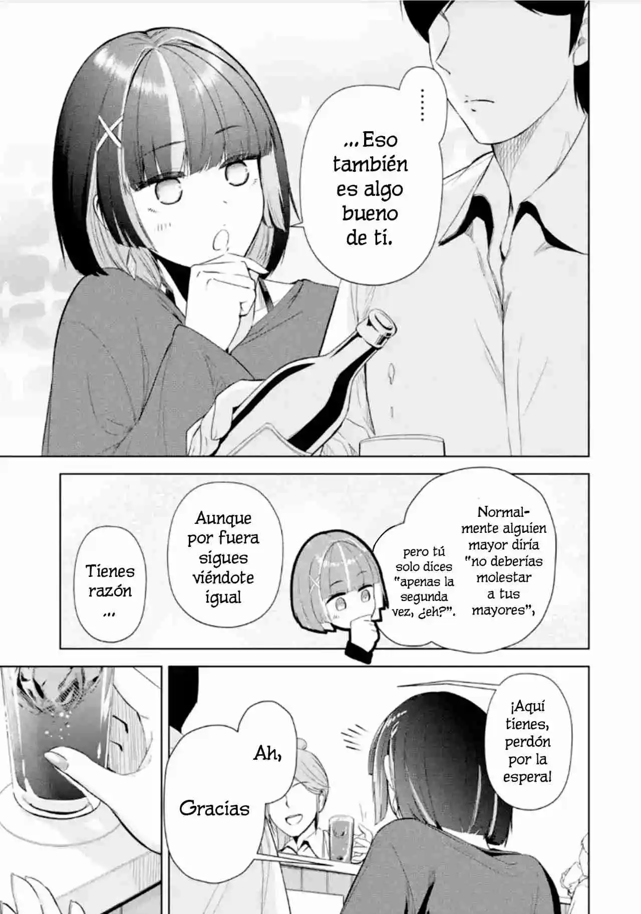 Tachi Nomi Izakaya De Kei Joshidaisei Ga Tonari Ni Kuru Hanashi - Capítulo 2 - Página 9 - LectorTMOo
