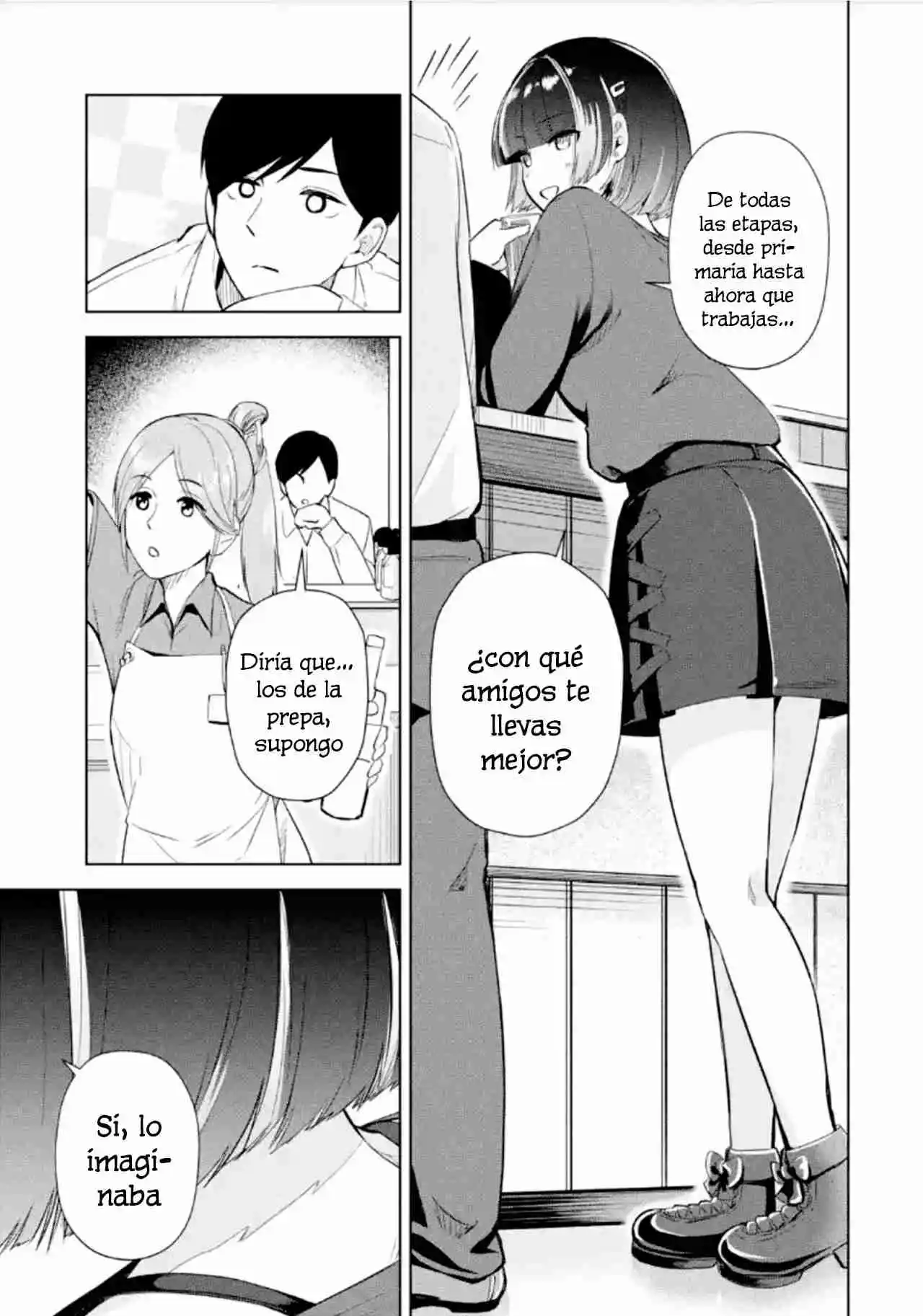 Tachi Nomi Izakaya De Kei Joshidaisei Ga Tonari Ni Kuru Hanashi - Capítulo 2 - Página 13 - LectorTMOo