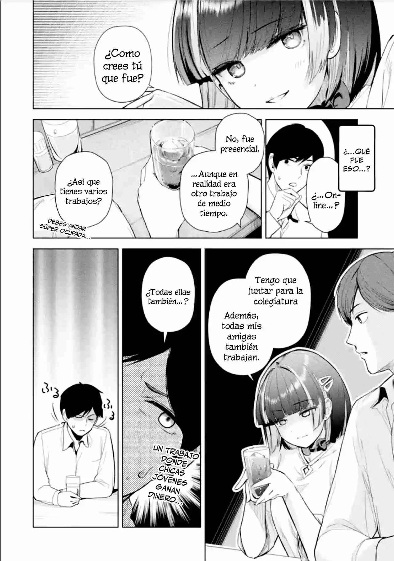 Tachi Nomi Izakaya De Kei Joshidaisei Ga Tonari Ni Kuru Hanashi - Capítulo 3 - Página 6 - LectorTMOo