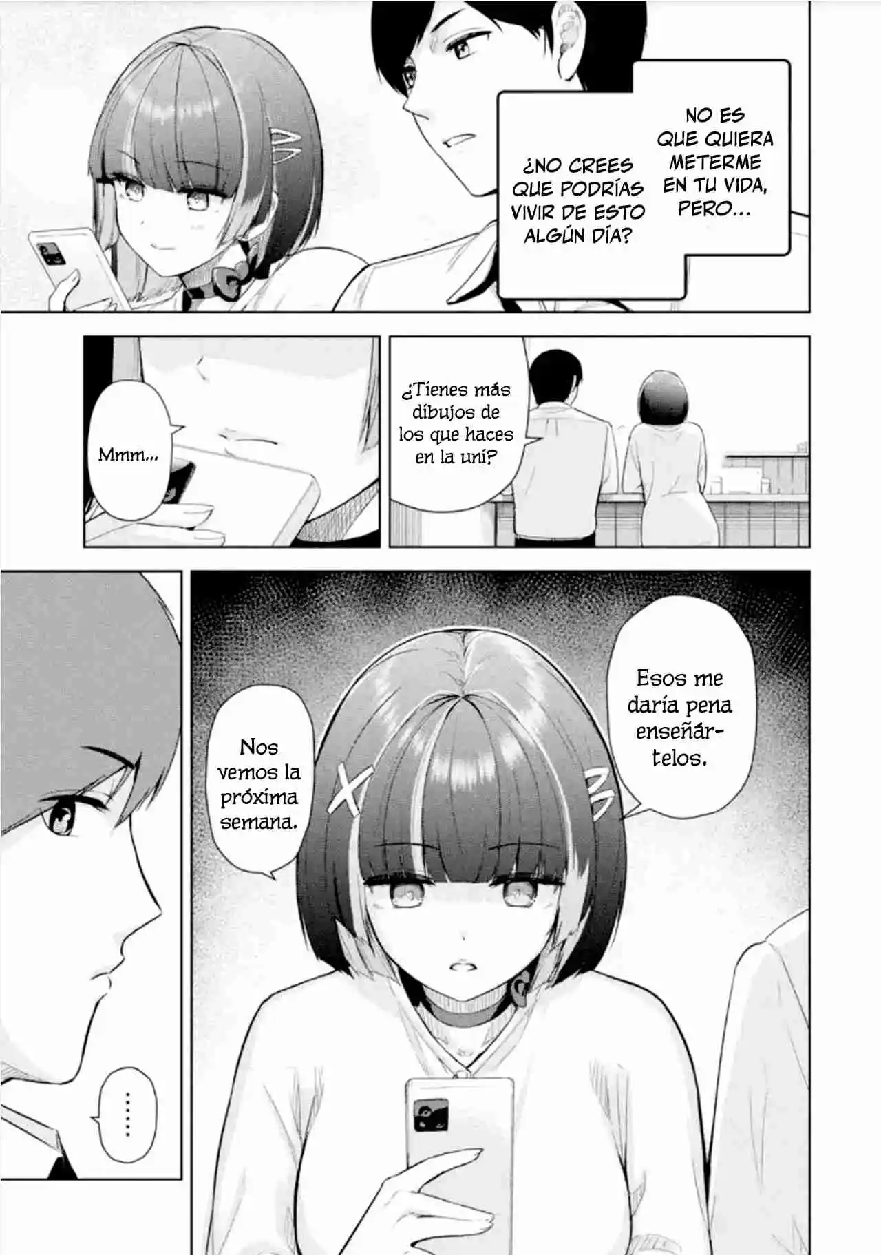 Tachi Nomi Izakaya De Kei Joshidaisei Ga Tonari Ni Kuru Hanashi - Capítulo 3 - Página 13 - LectorTMOo