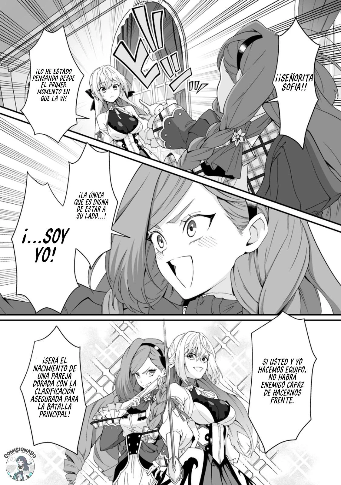Teisou Gyakuten Sekai De Yuiitsu No Otoko Kishi No Ore, Onna Kishi Gakuen Ni Nyuugaku Shitara Nazeka Eiyou Atsukai Sareta ~zetsurin Skill De Harem Musou~ capítulo 11 página 9