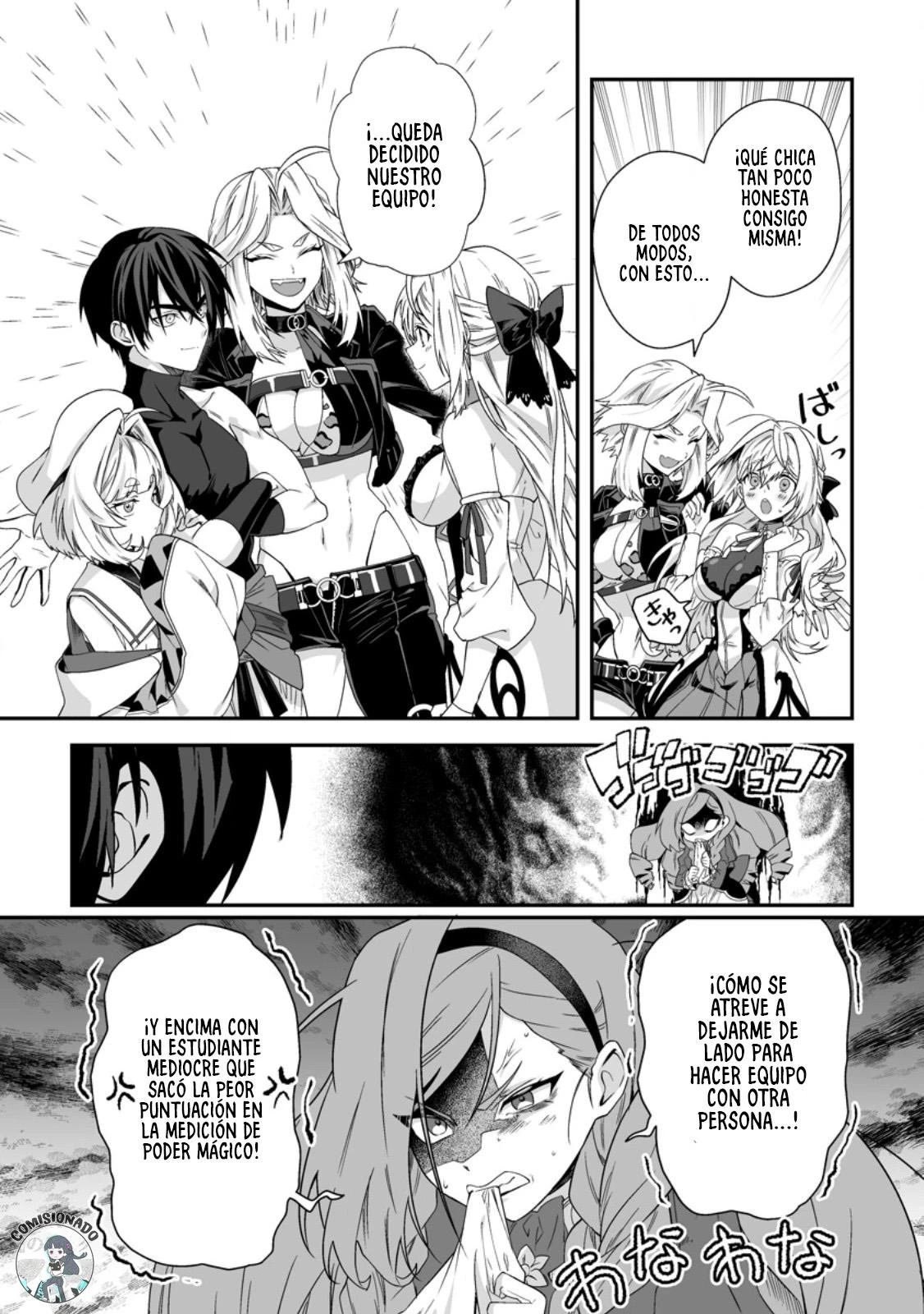 Teisou Gyakuten Sekai De Yuiitsu No Otoko Kishi No Ore, Onna Kishi Gakuen Ni Nyuugaku Shitara Nazeka Eiyou Atsukai Sareta ~zetsurin Skill De Harem Musou~ capítulo 11 página 14